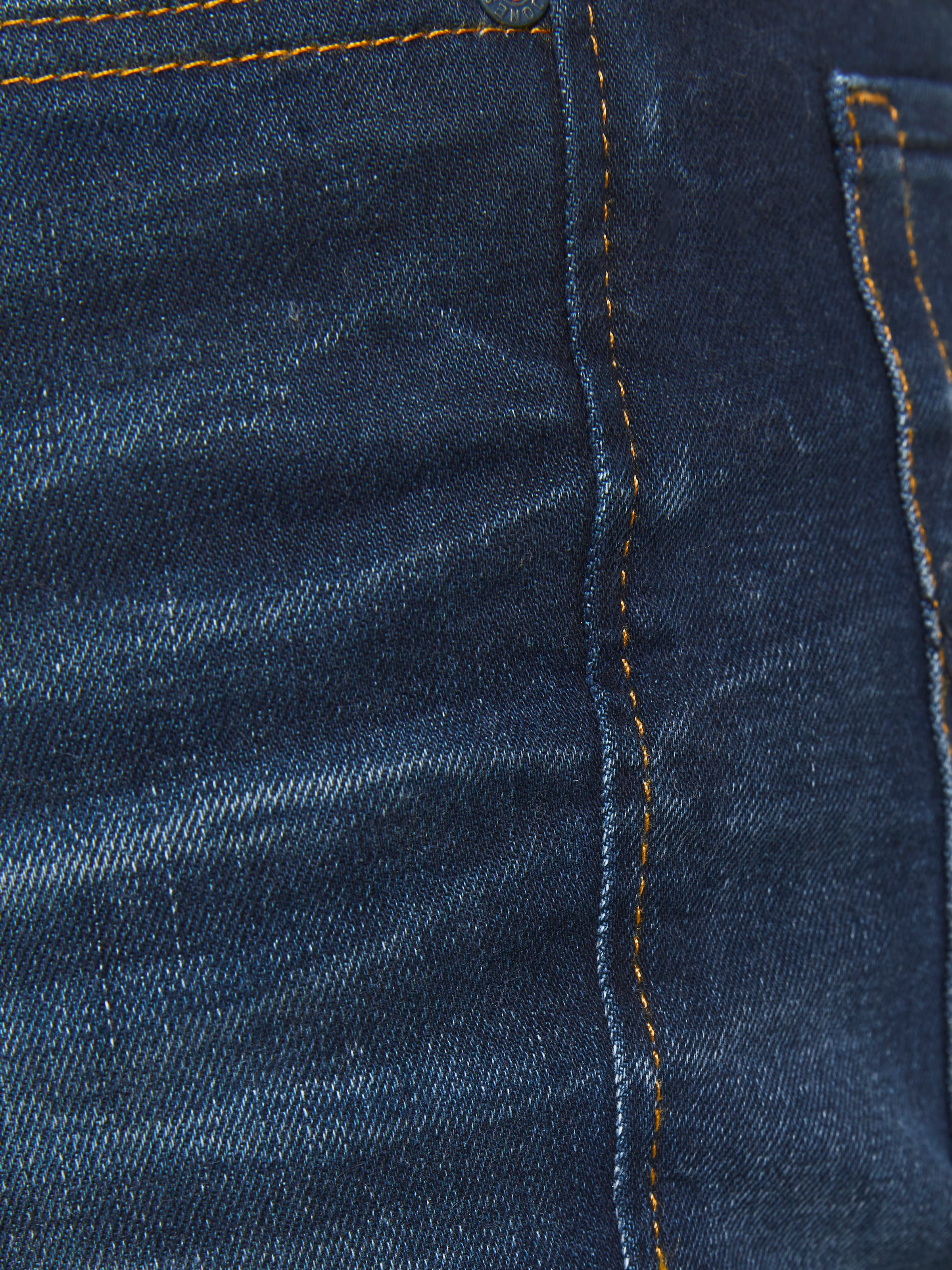 Jack & Jones Regular-fit-Jeans »JJICLARK mit Used-Look und Stretch für den Alltag« mit Abriebeffekten