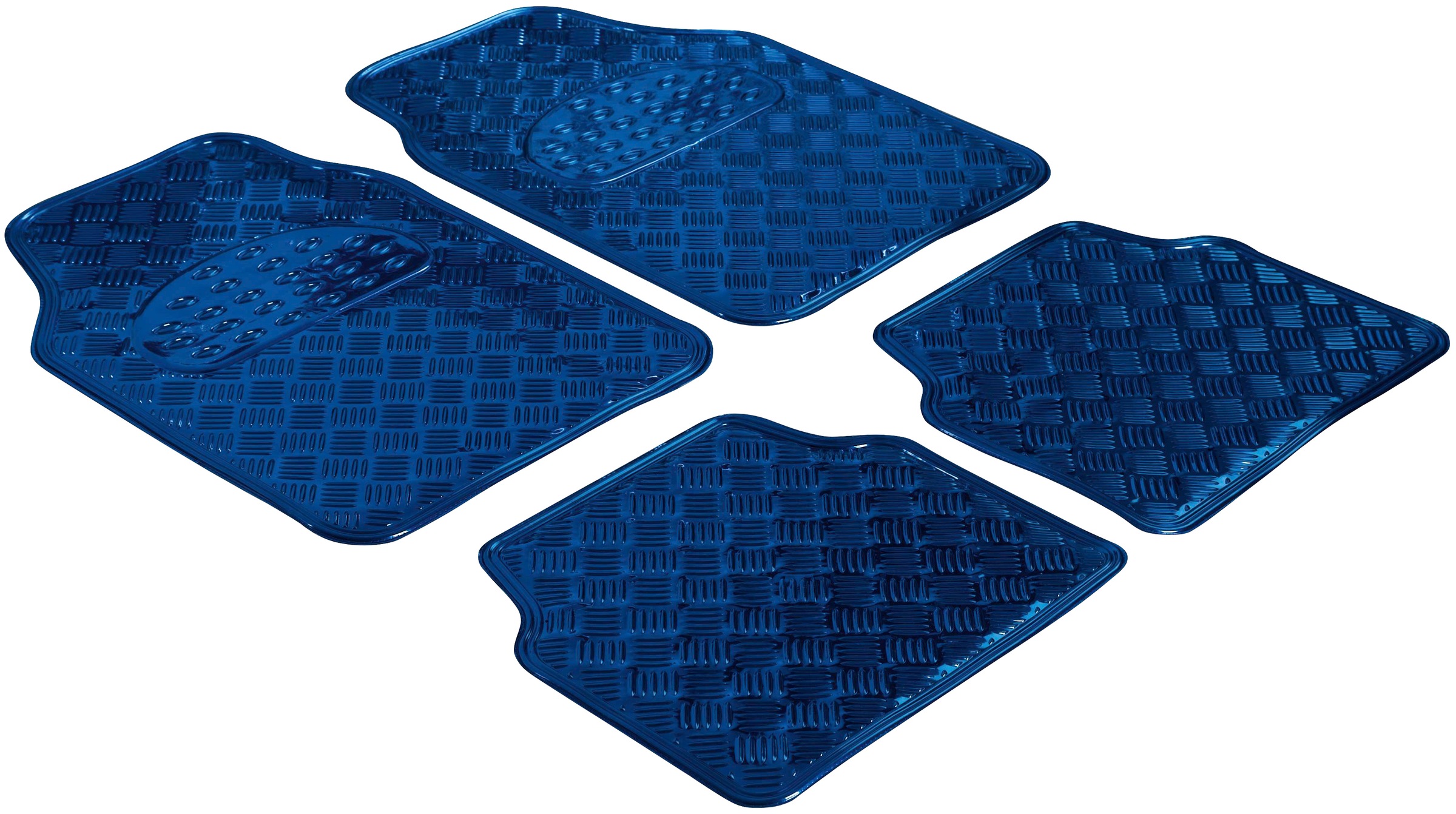 WALSER Universal-Fußmatten »Metallic«, Kombi/PKW, (Set, 4 St.) bestellen |  BAUR