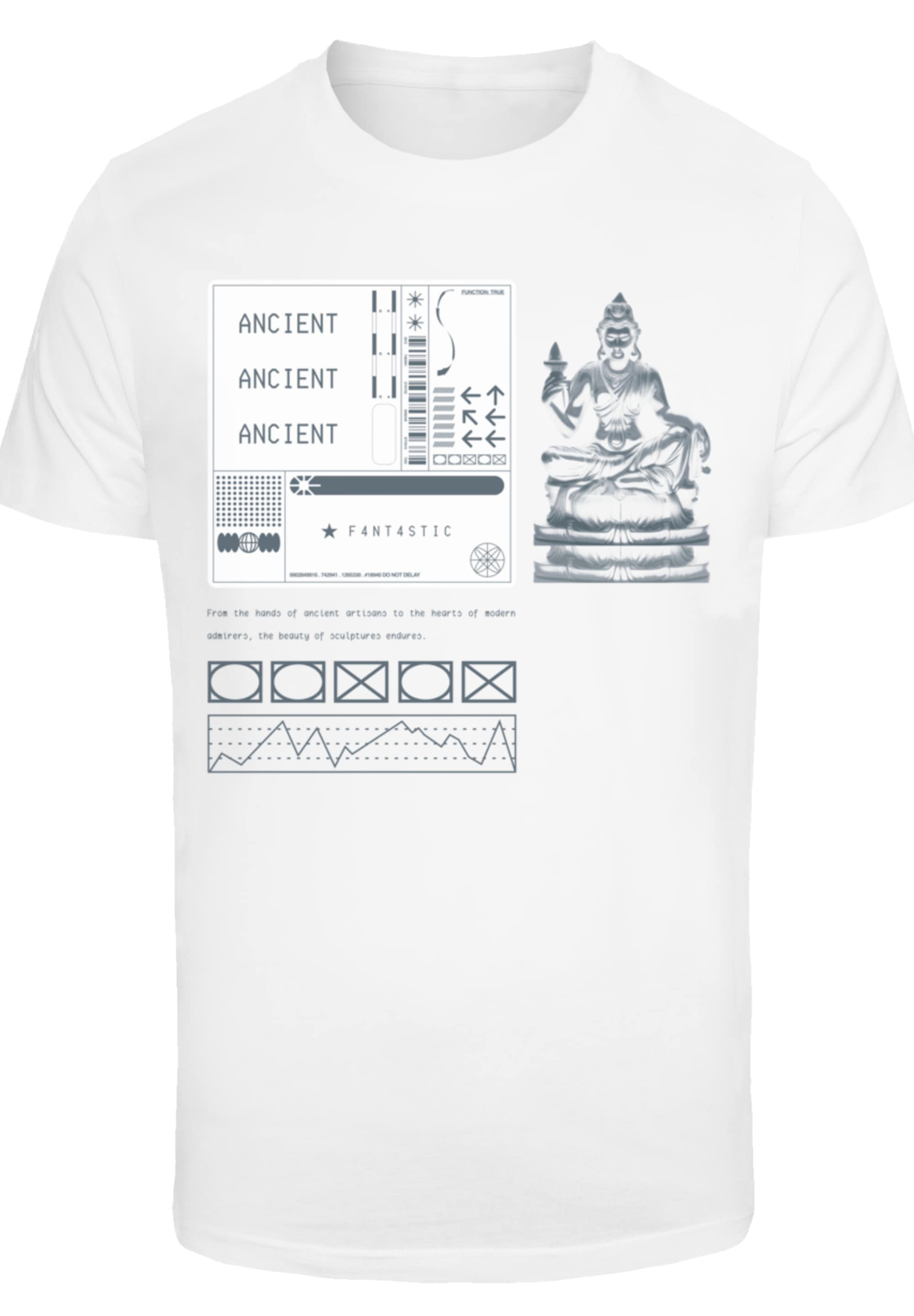 F4NT4STIC T-Shirt »SCULPTURE BLAU«, Print ▷ für | BAUR
