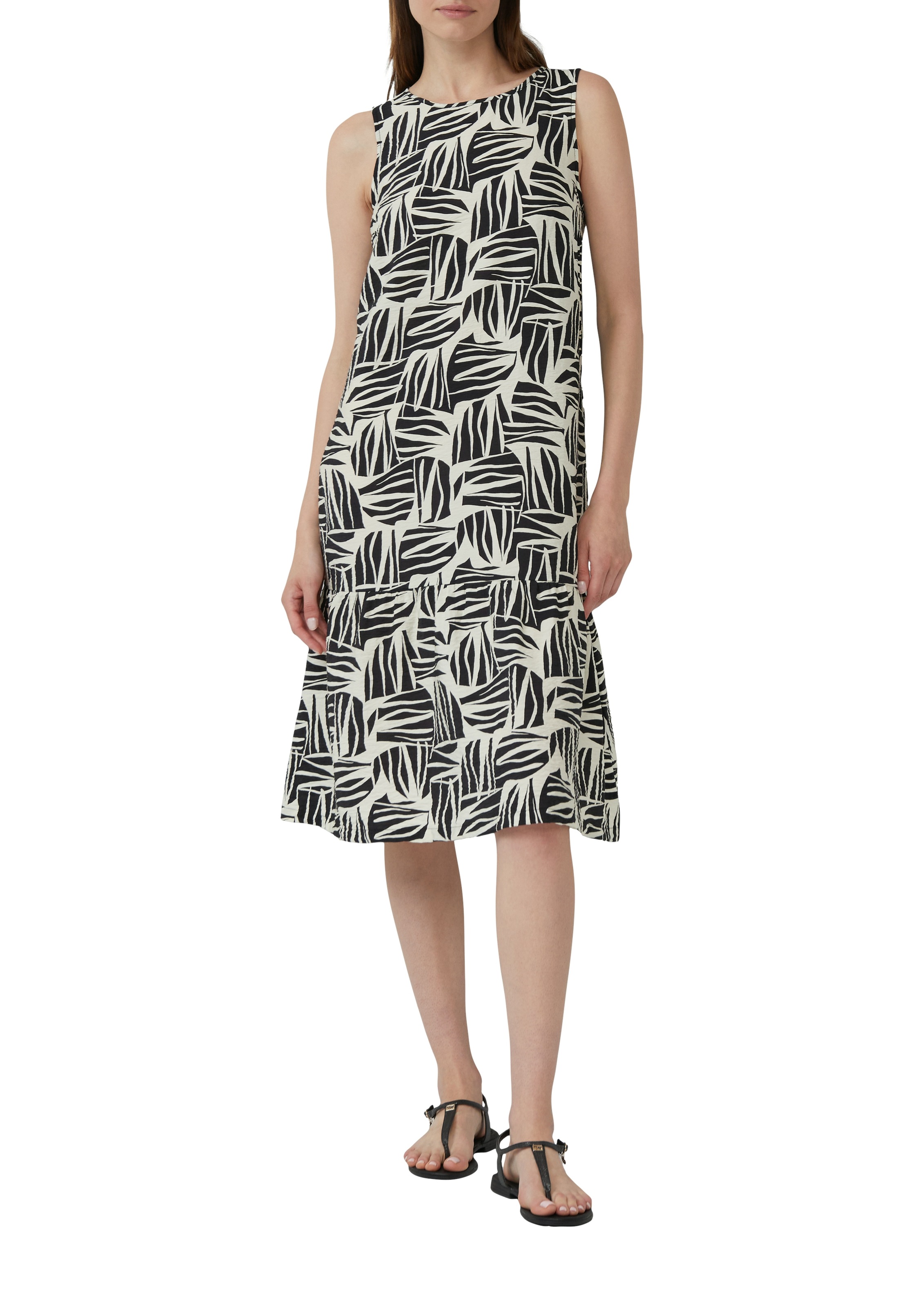 s.Oliver Midikleid, mit All-Over Print günstig online kaufen