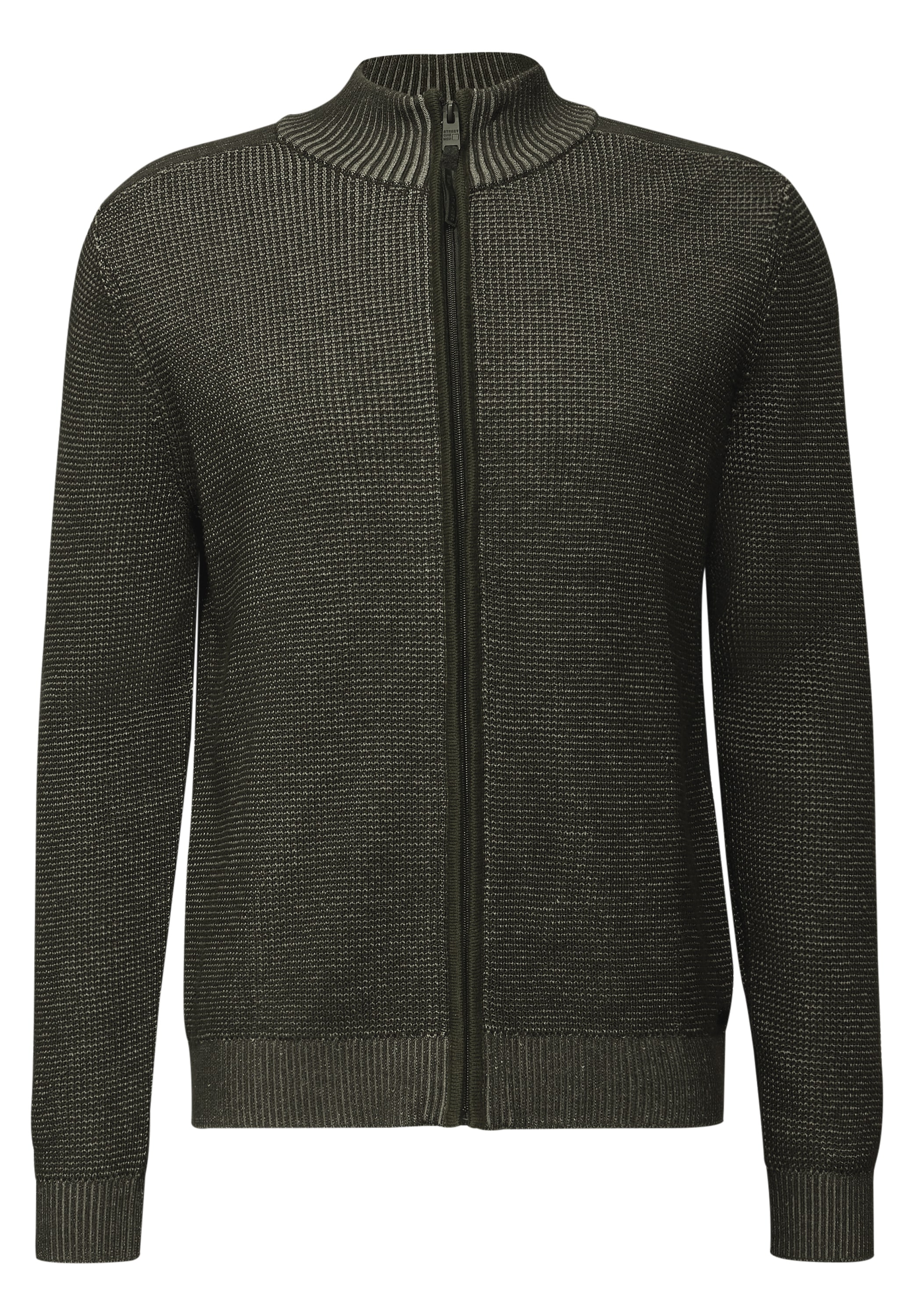 STREET ONE MEN Cardigan, aus reiner Baumwolle