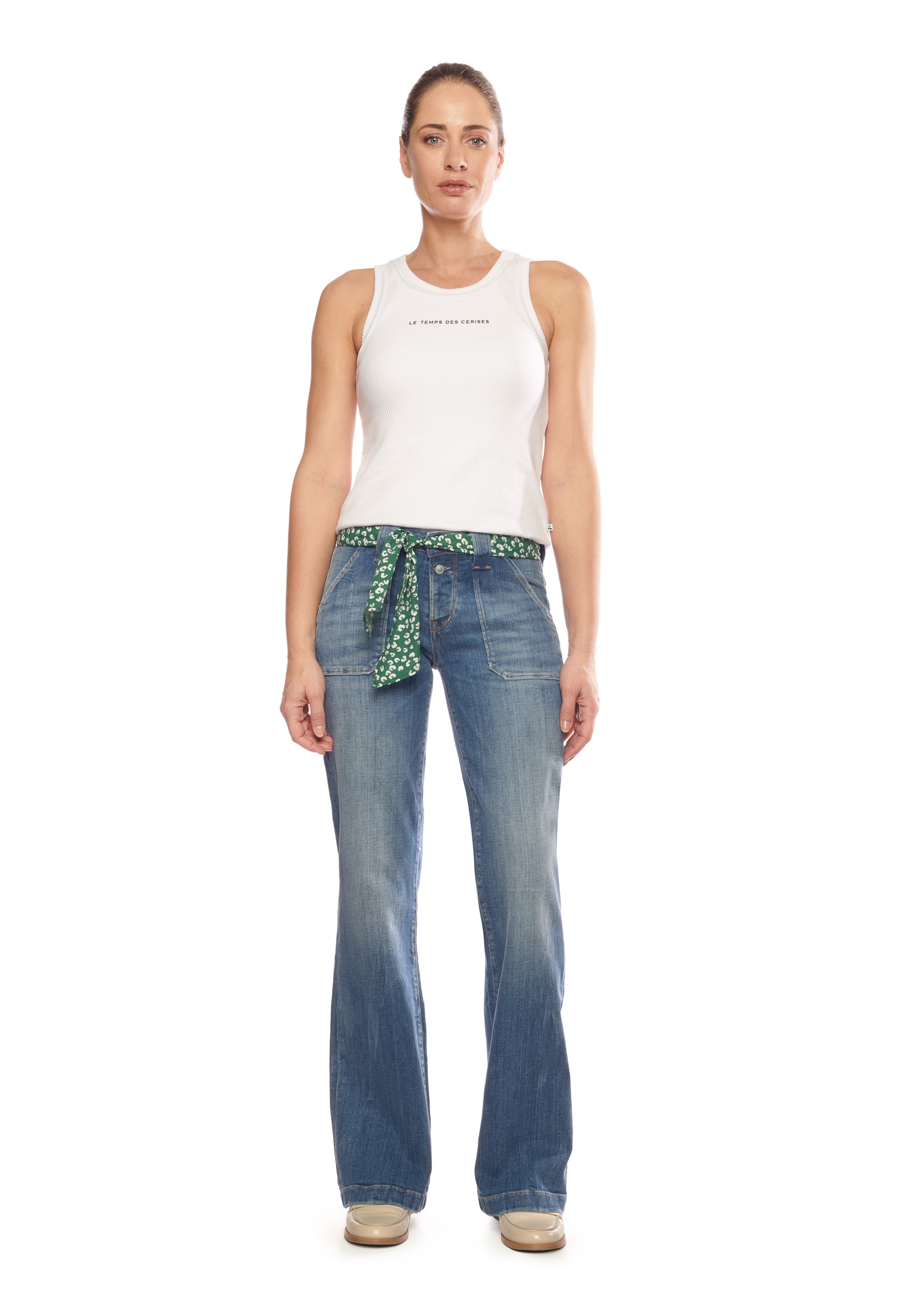 Le Temps Des Cerises Bequeme Jeans "JEAN FEMME FLARE", mit modischem Bootcu günstig online kaufen