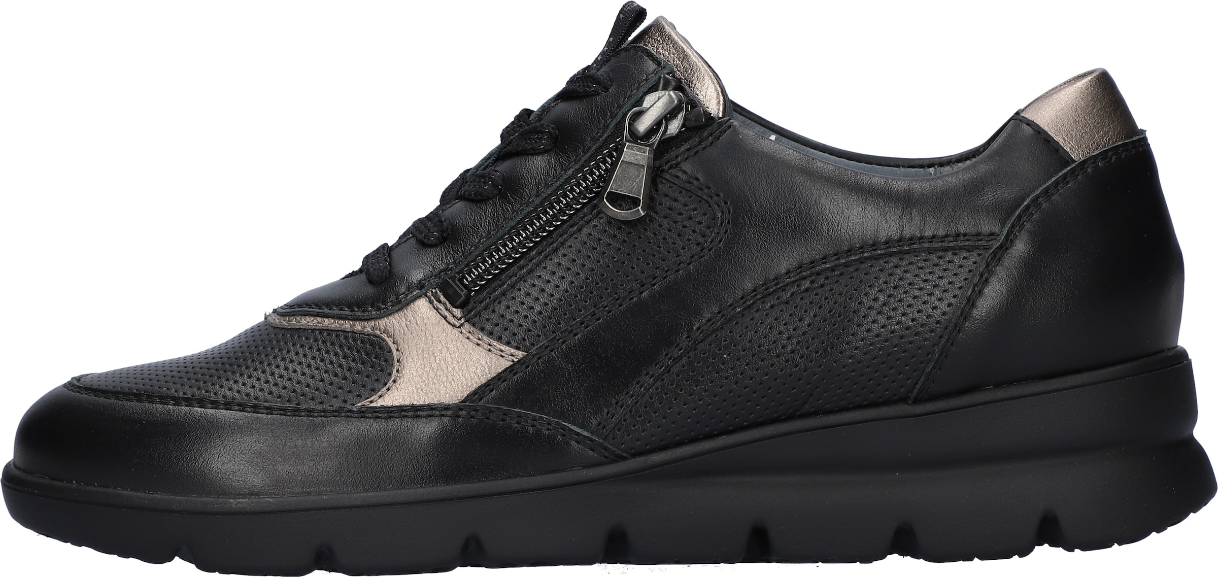 Waldläufer Sneaker »H-BRUNI«, Freizeitschuh, Halbschuh, Schnürschuh in Bequemweite G (=weit)