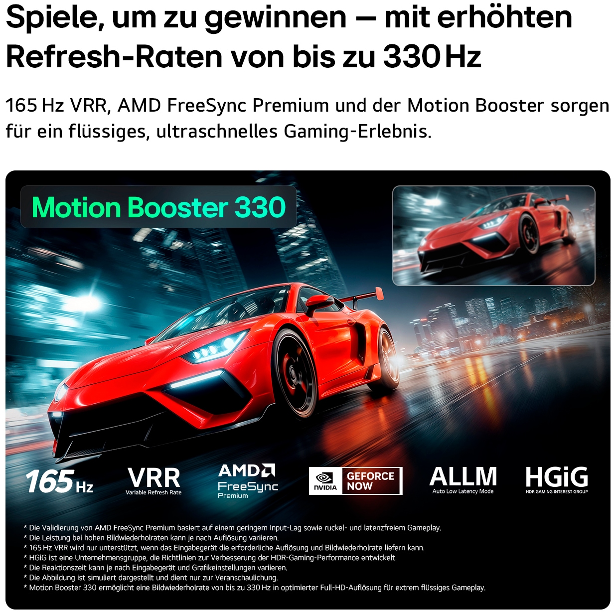LG LCD-LED Fernseher »100MRGB96B9« 253 cm/100 ″ Smart-TV