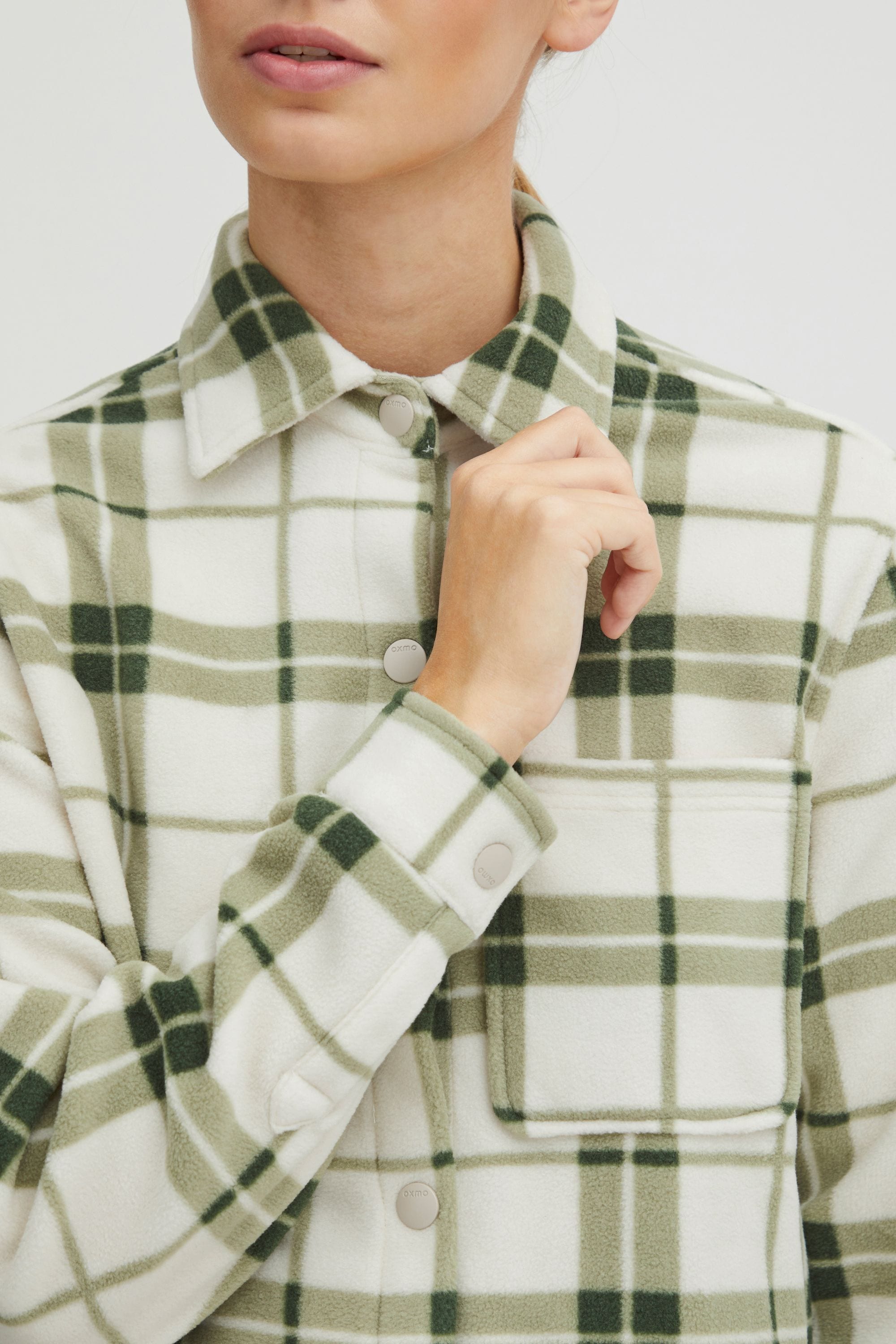 OXMO Fleecejacke »Fleecejacke OXChia«, ohne Kapuze
