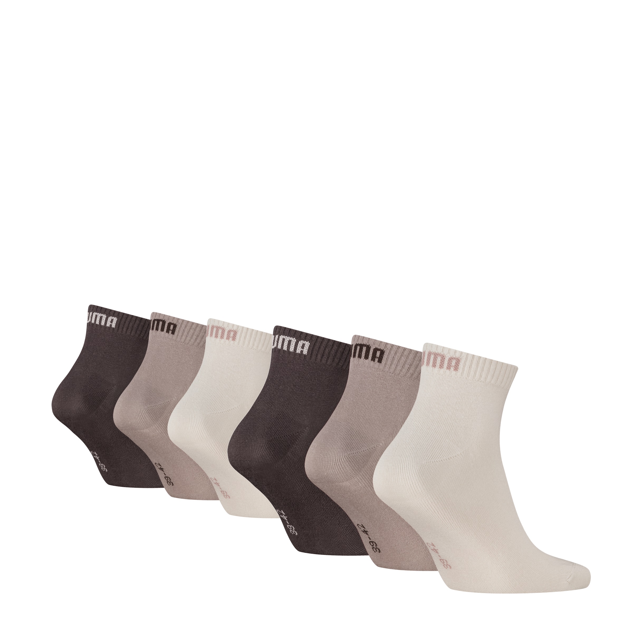 PUMA Kurzsocken "PUMA UNISEX QUARTER PLAIN 6P ECOM" 6 Paar, 6 Paar tlg. mit günstig online kaufen