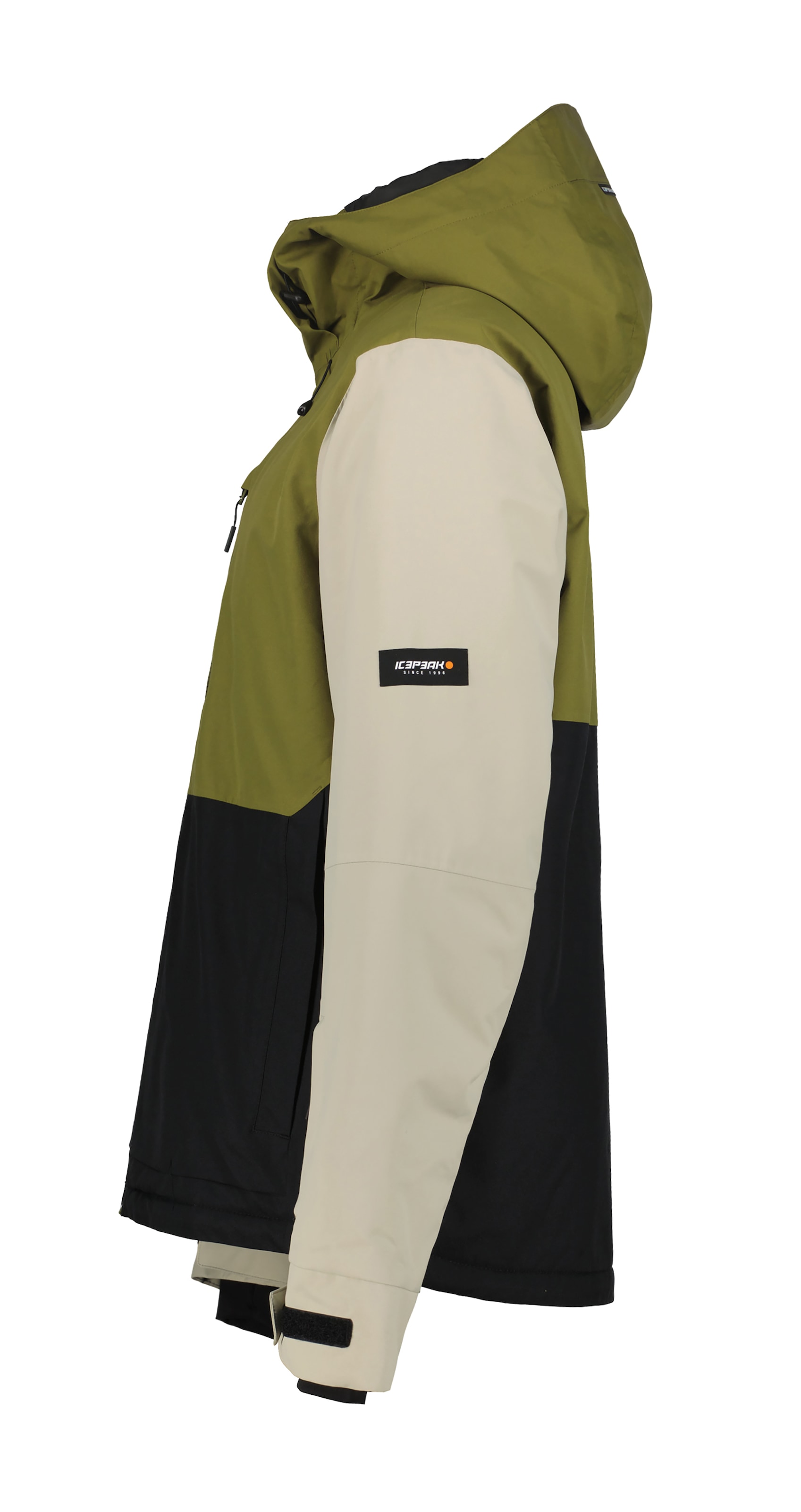 Icepeak Skijacke »ICEPEAK CHESTER« 1 Stk. tlg. mit Kapuze mit kontrastfarbenen Logoschriftzügen