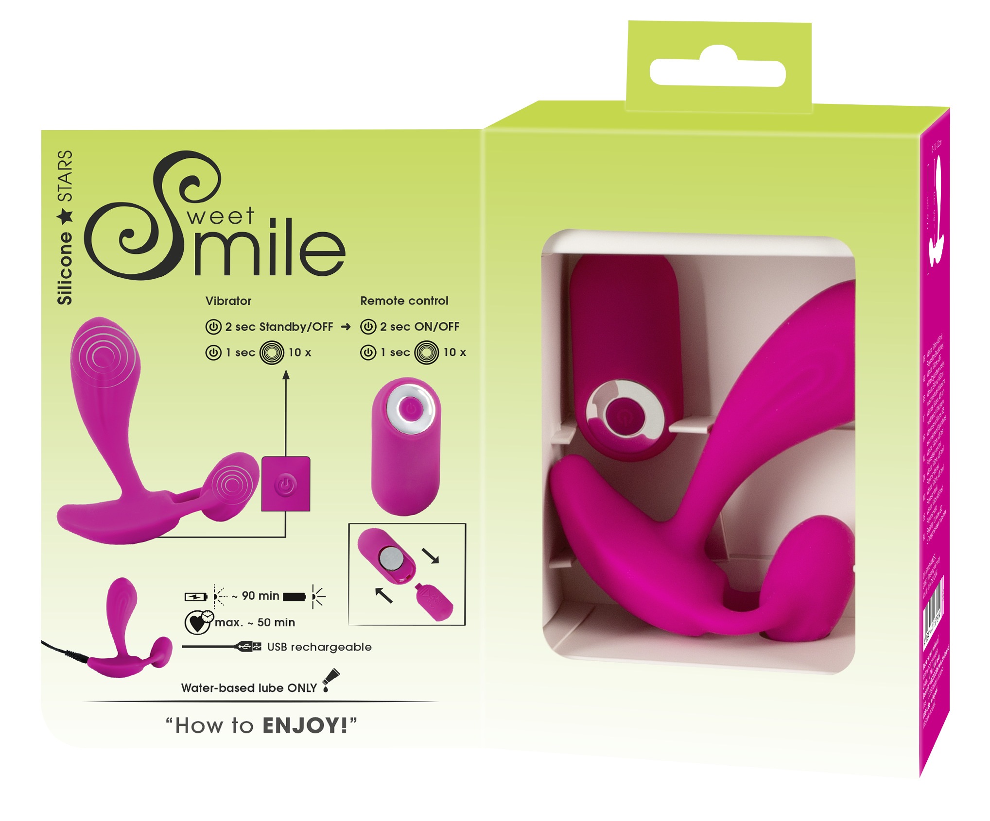 Sweet Smile Vibrator »Vibrator RC C- & G-Spot Vibrator«