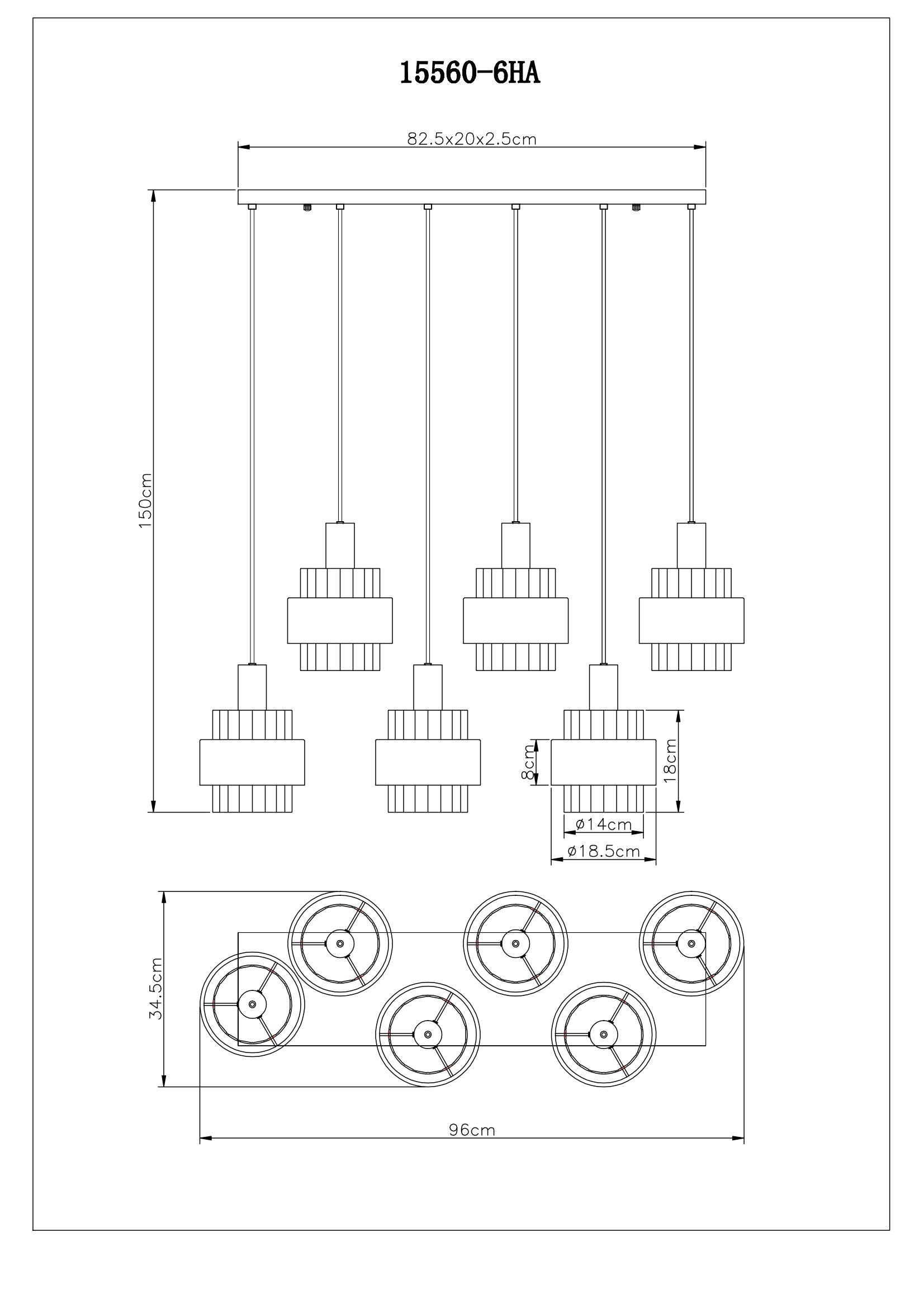 GLOBO LIGHTING Hängeleuchte »MILLEY«, Leuchtmittel E27 | ohne Leuchtmittel, Hängelampe/Pendelleuchte/Esszimmer/Wohnzimmer/Esstisch