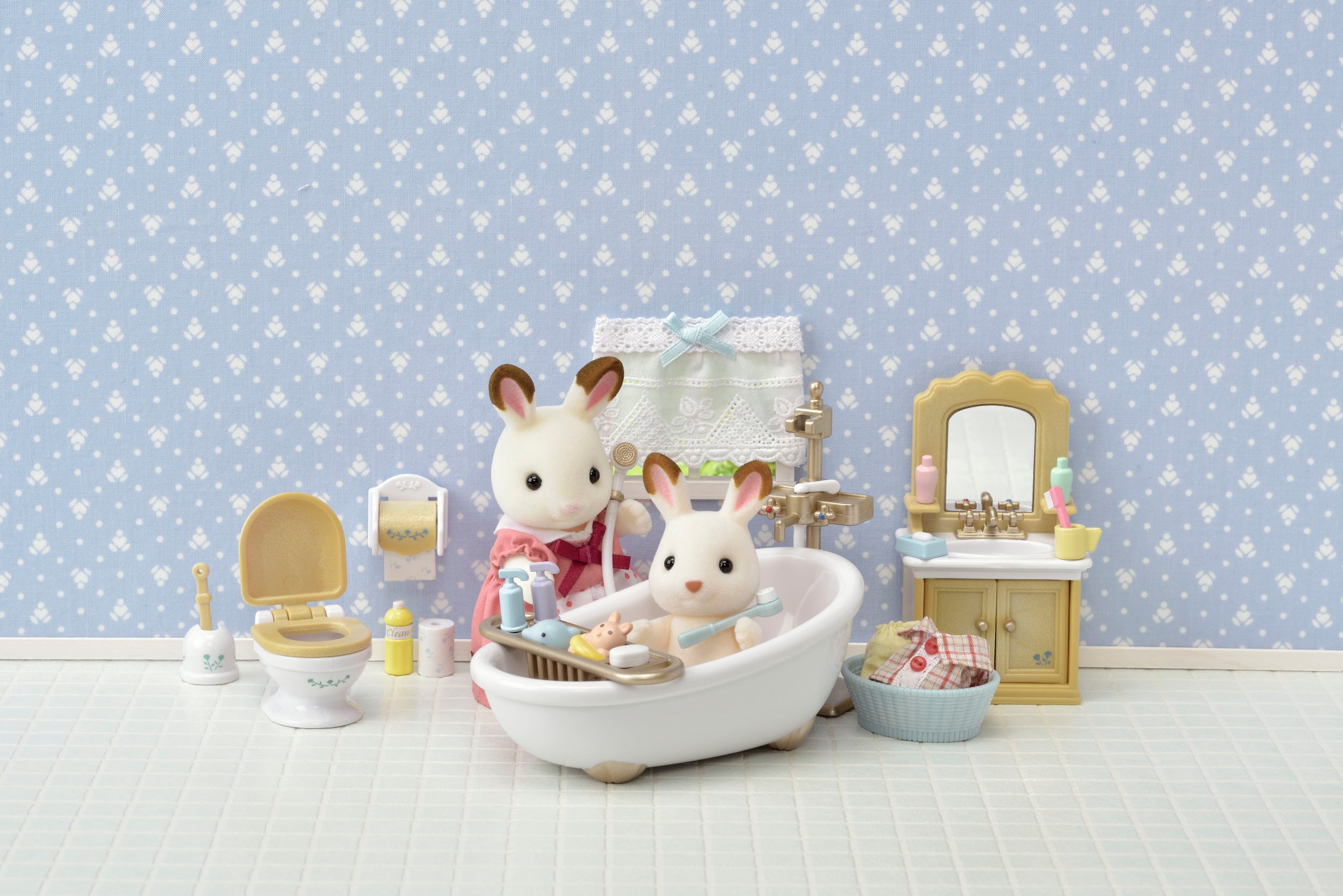 Sylvanian Families Spielwelt »Badezimmer im Landhausstil (5286)«