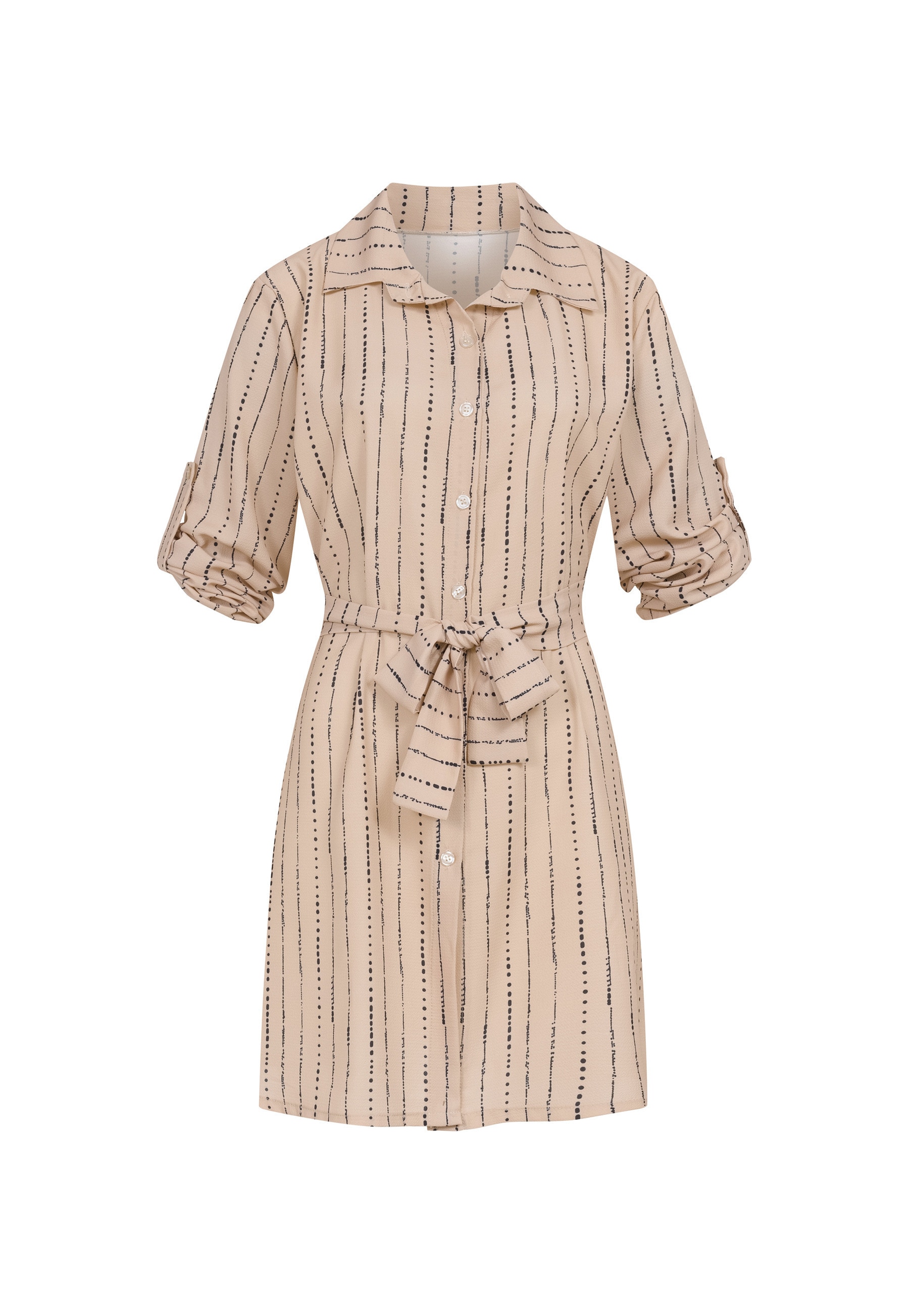 CLOUD 5IVE A-Linien-Kleid »CLOUD 5IVE Turn Up Dress« 1 tlg.