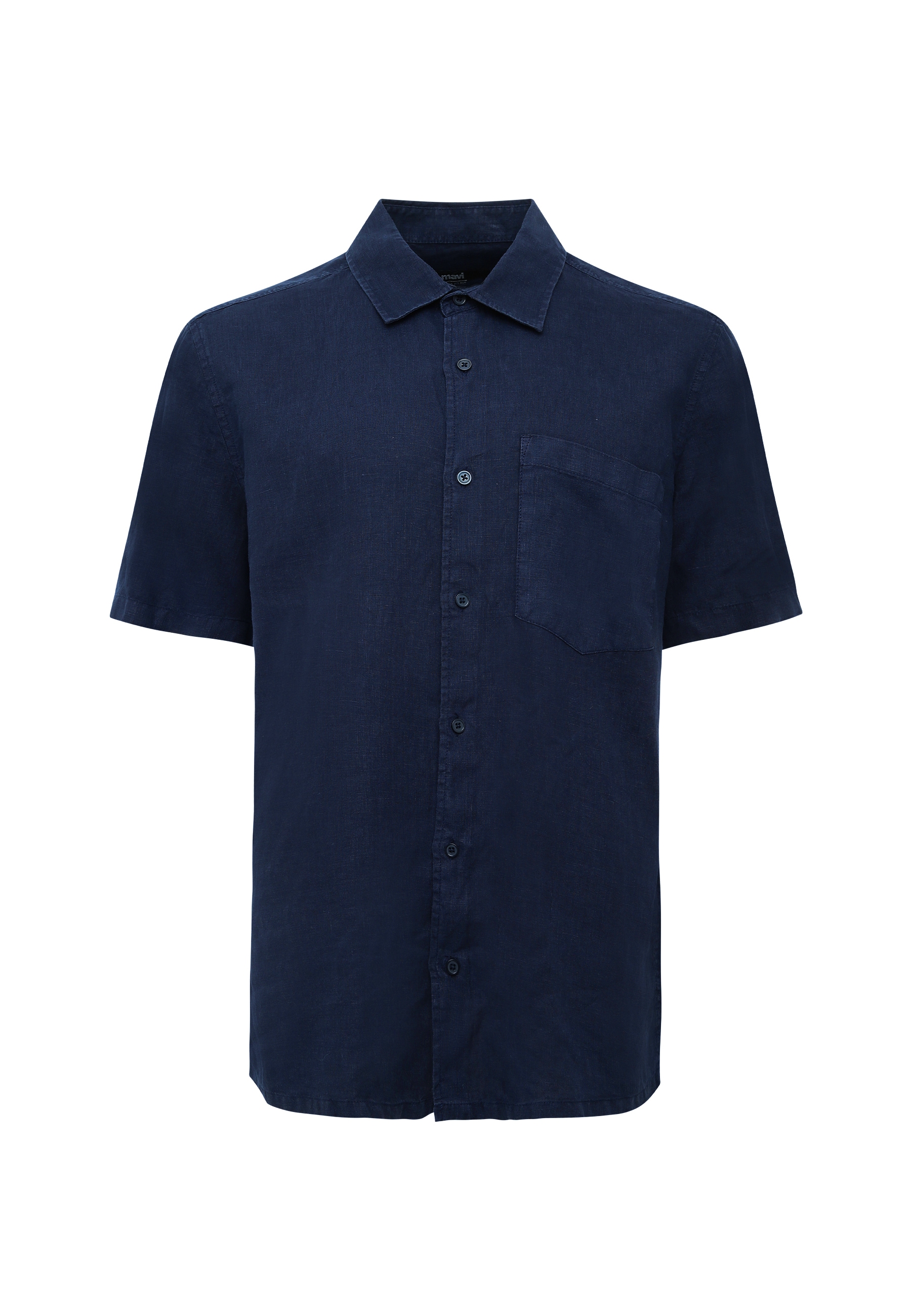 Mavi Kurzarmhemd »SHORT SLEEVE SHIRT« Leinenhemd mit Tasche