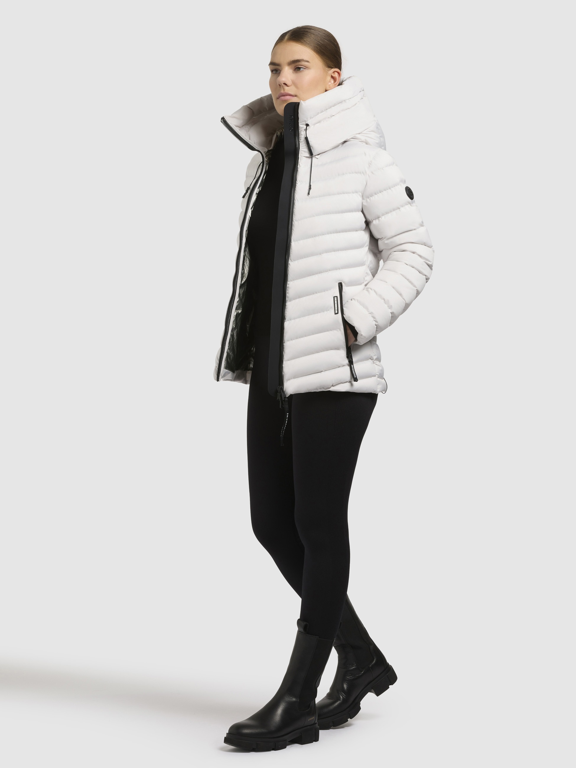khujo Steppjacke »PACE«, mit Kapuze