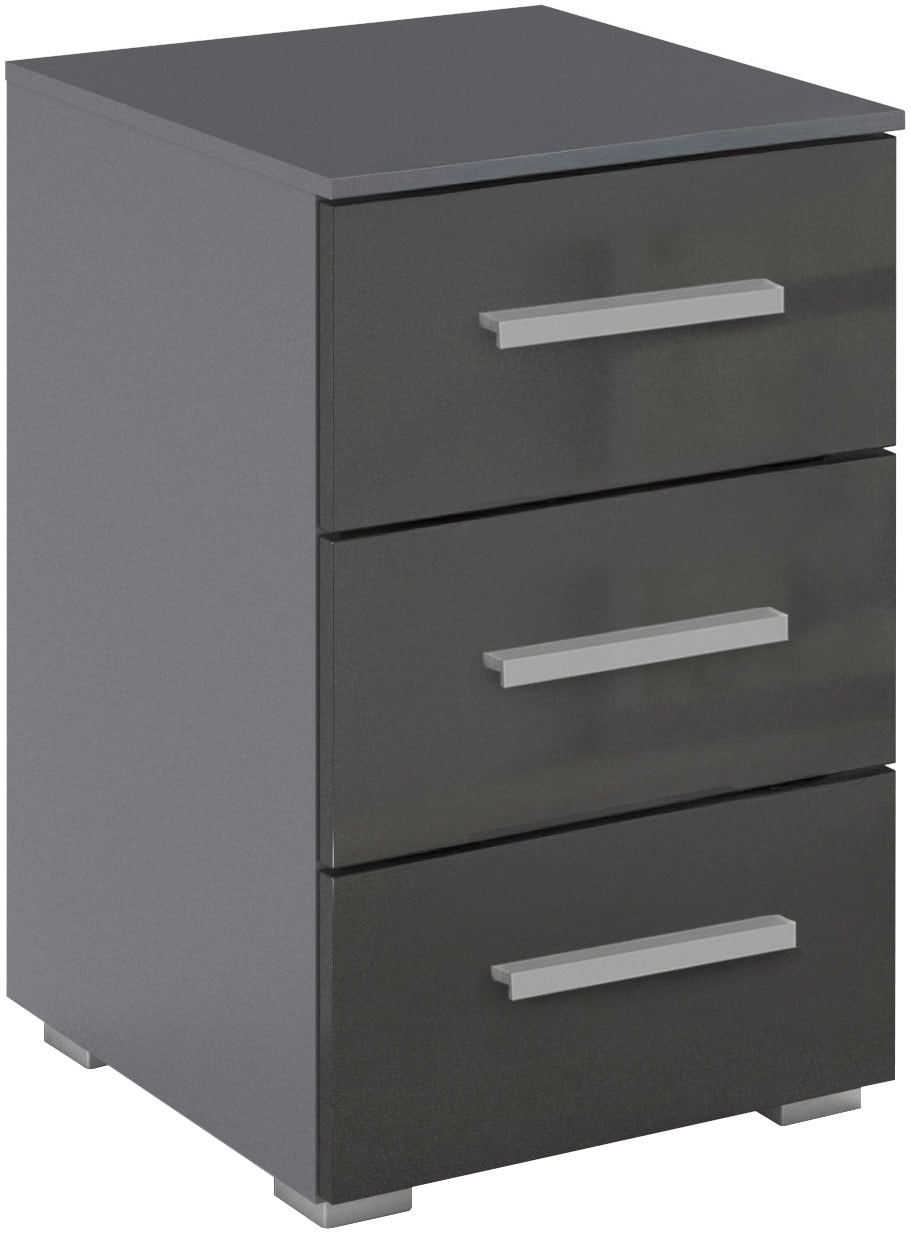 rauch "Nachttisch Nachtkonsole Nachtschrank KOLUNA mit Hochglanzfront" Brei günstig online kaufen