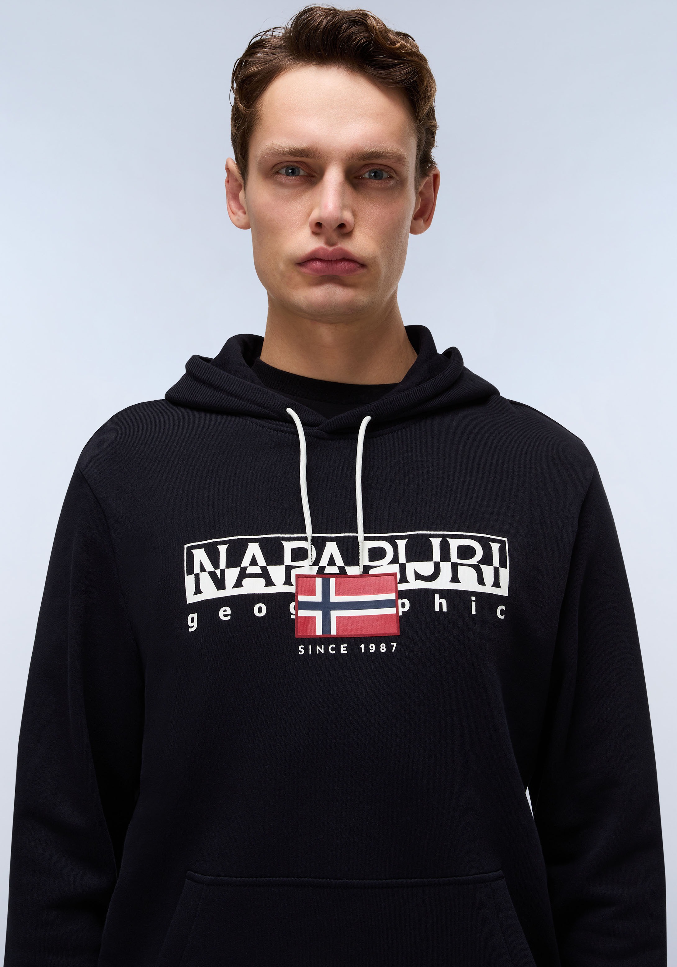 Thumbnail - Napapijri Hoodie Mit Rundhalsausschnitt