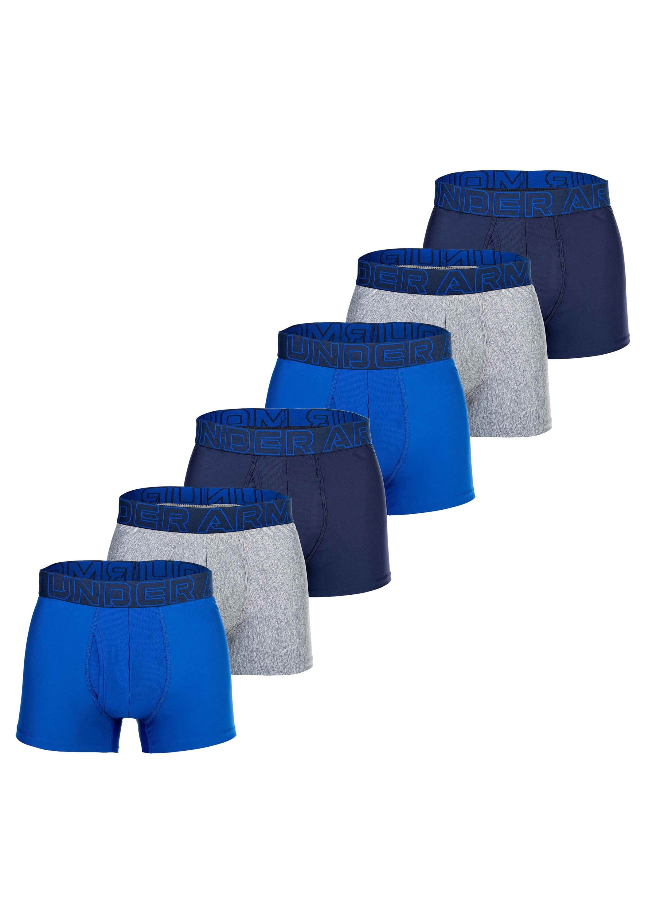 Under Armour Boxershorts "Boxershort UA PERFORMANCE TECH - SOLID Solid 3" 6PK 6er Pack"