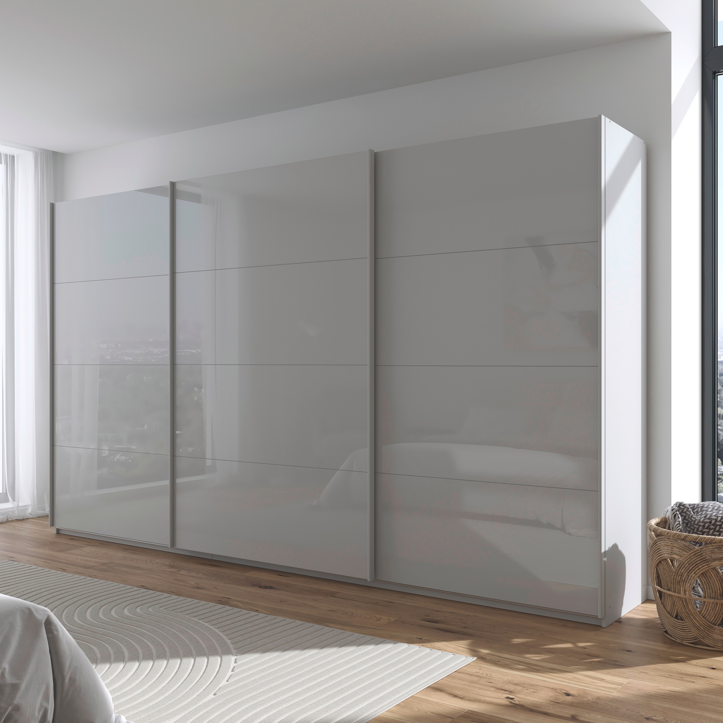 OTTO home Schwebetürenschrank "Kleiderschrank Schrank Garderobe AGORDO mit günstig online kaufen