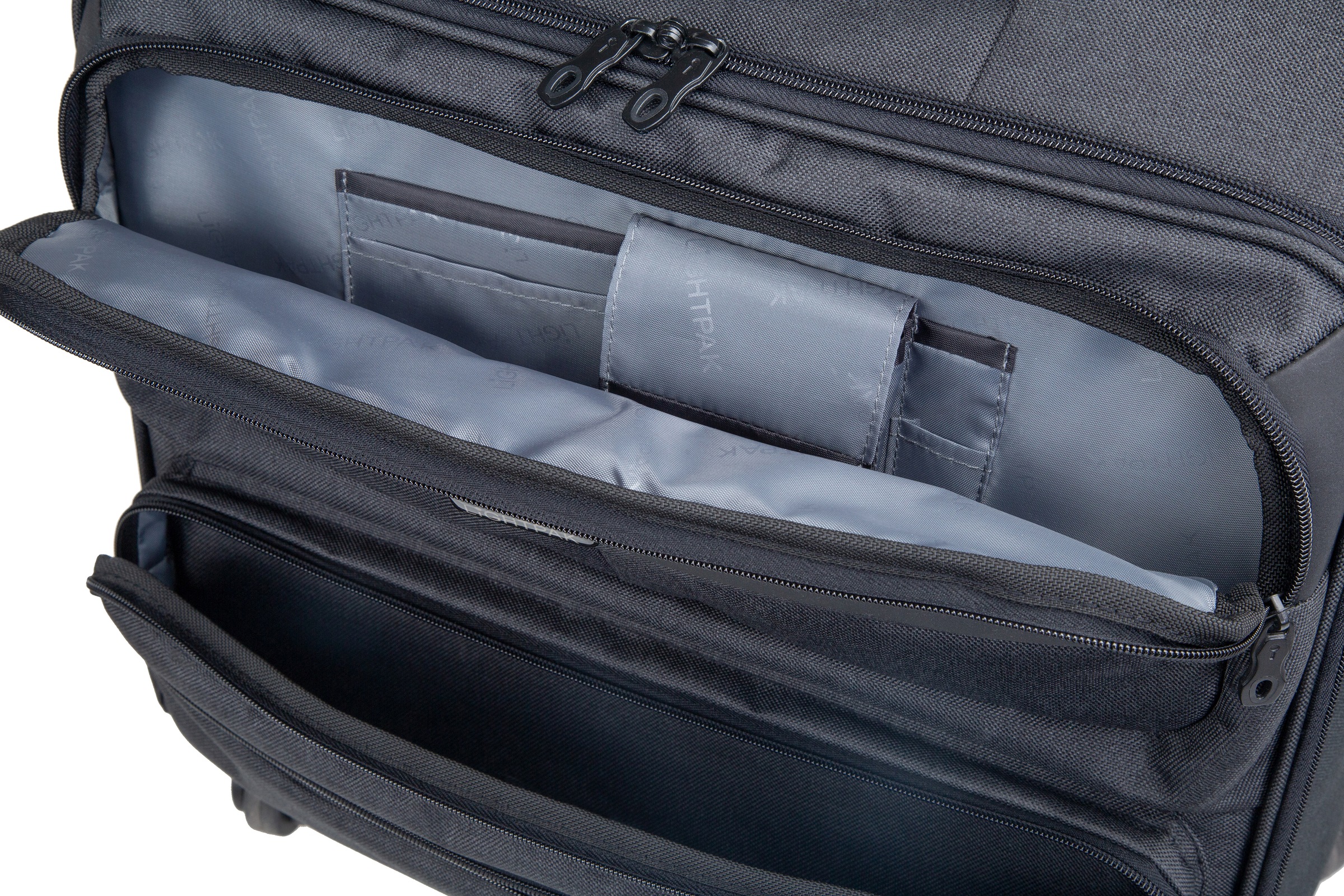 Thumbnail - LIGHTPAK Business-Trolley "Ronney", 4 Rollen, Reisegepäck, Weichgepäck Trolley mit gepolstertem Laptopfach