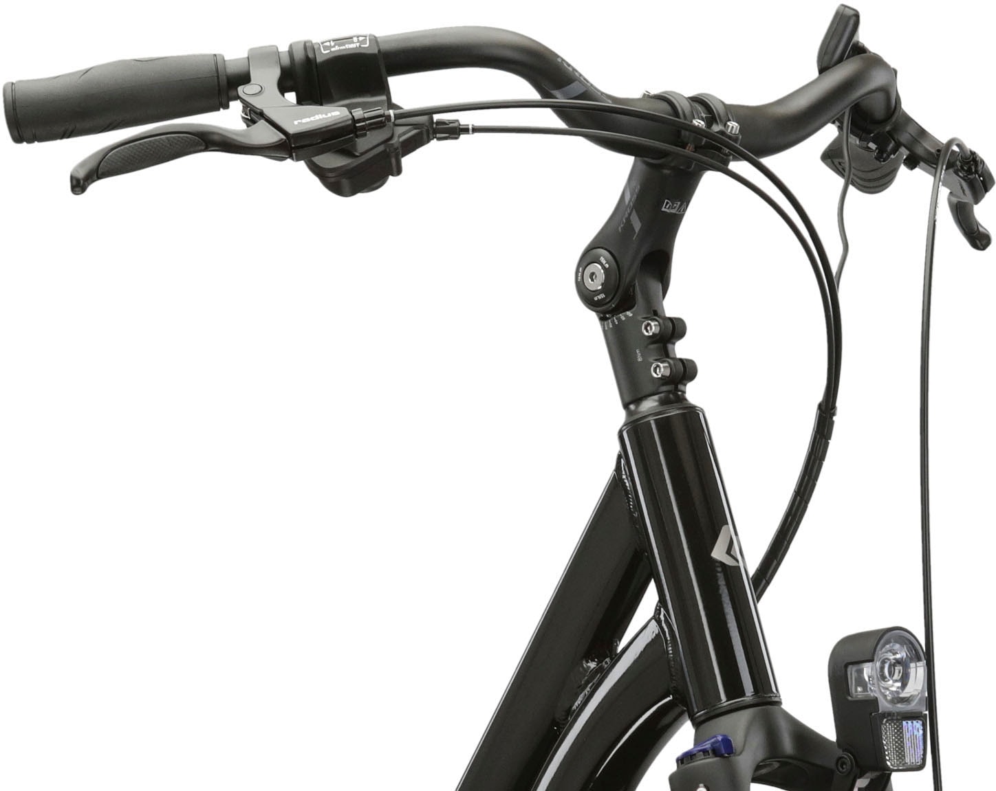 Kross E-Bike »E-Citybike Sentio Hybrid 1.0 28 Zoll schwarz«, 8 Gang, microSHIFT, M26S, Heckmotor 250 W