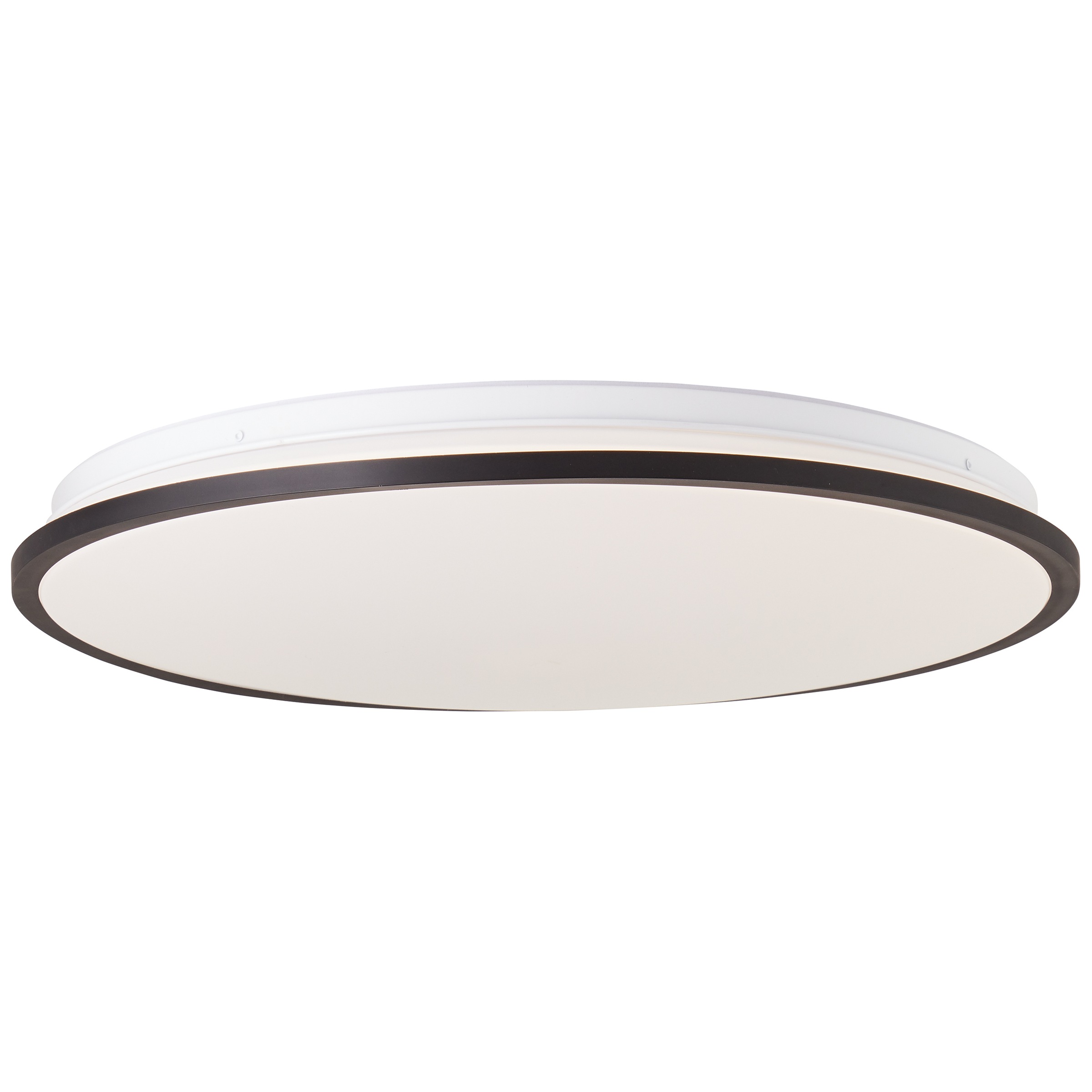 Brilliant LED Deckenleuchte »Heida«, 3000 lm, Ø 49 cm, Metall/Kunststoff, schwarz