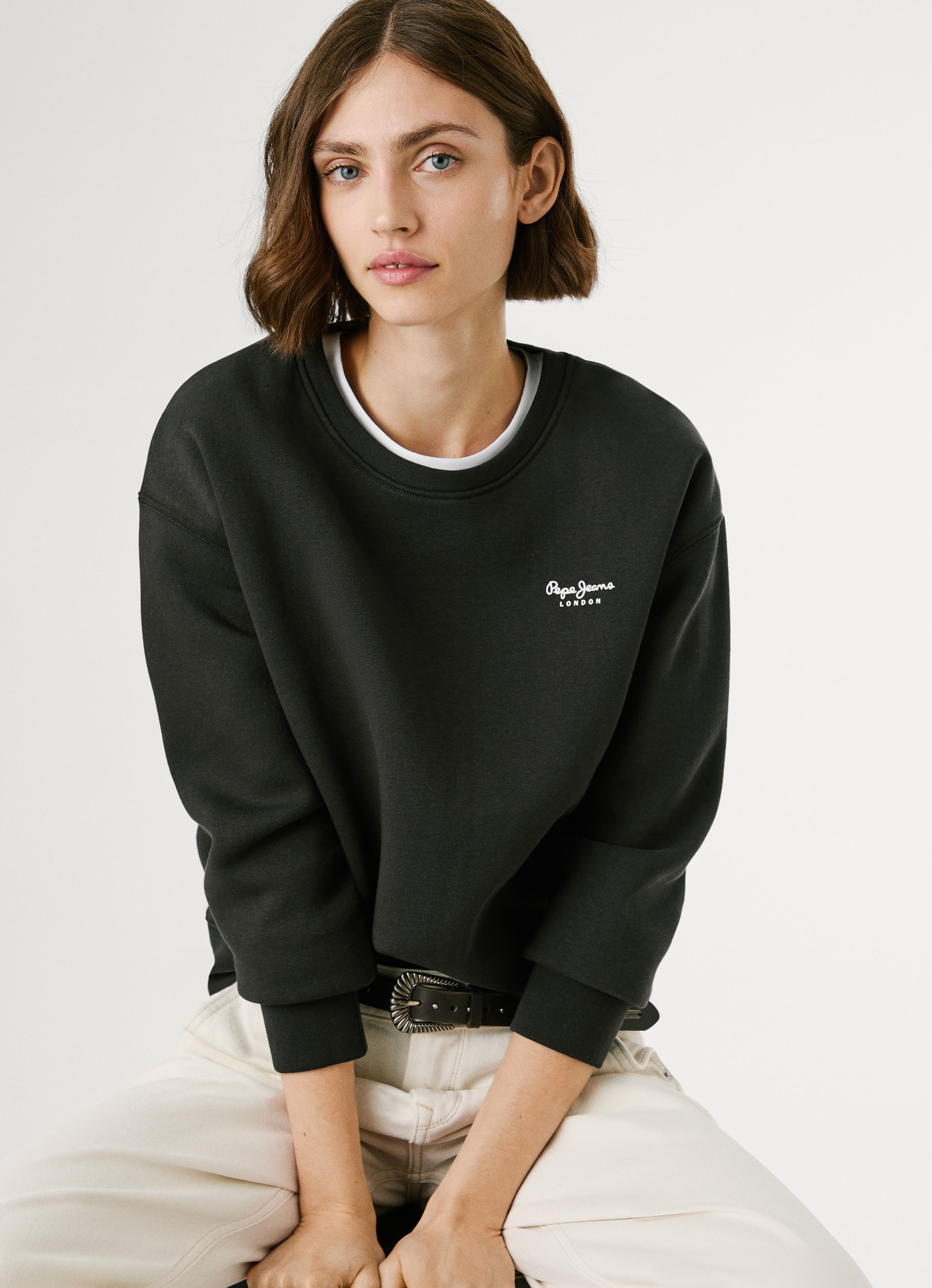 Thumbnail - Pepe Jeans Sweatshirt "BABI", mit Rundhals und Logo