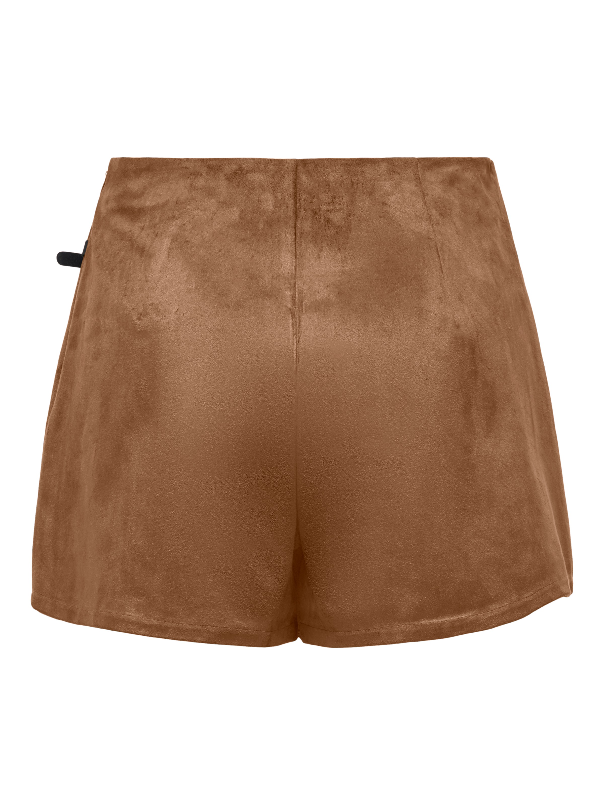 ONLY Hosenrock »ONLTAVIA HW FAUX SUEDE SKORT PNT« Materialmix, Wildlederimitat