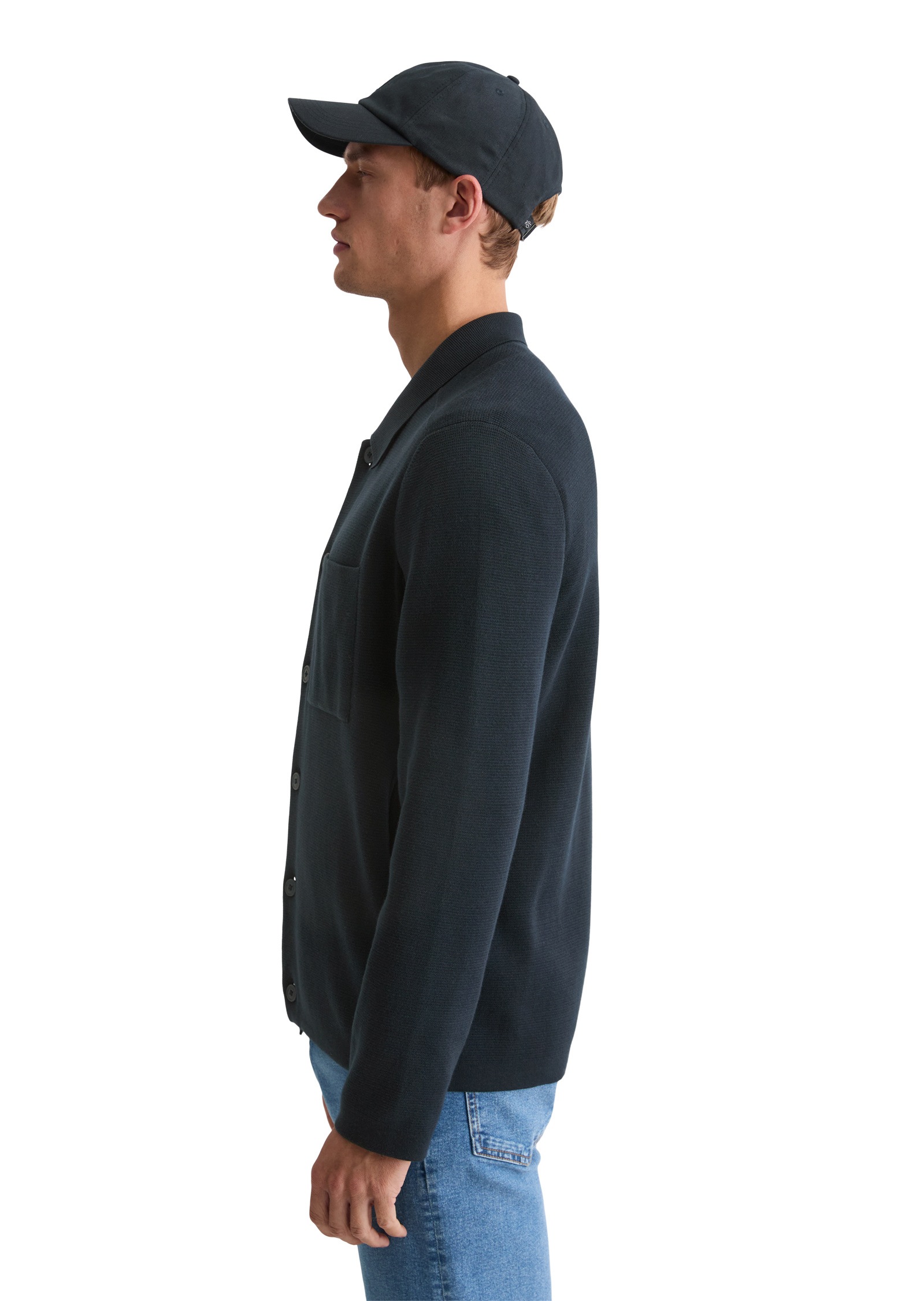 Marc OPolo Cardigan "aus reiner Bio-Baumwolle" günstig online kaufen
