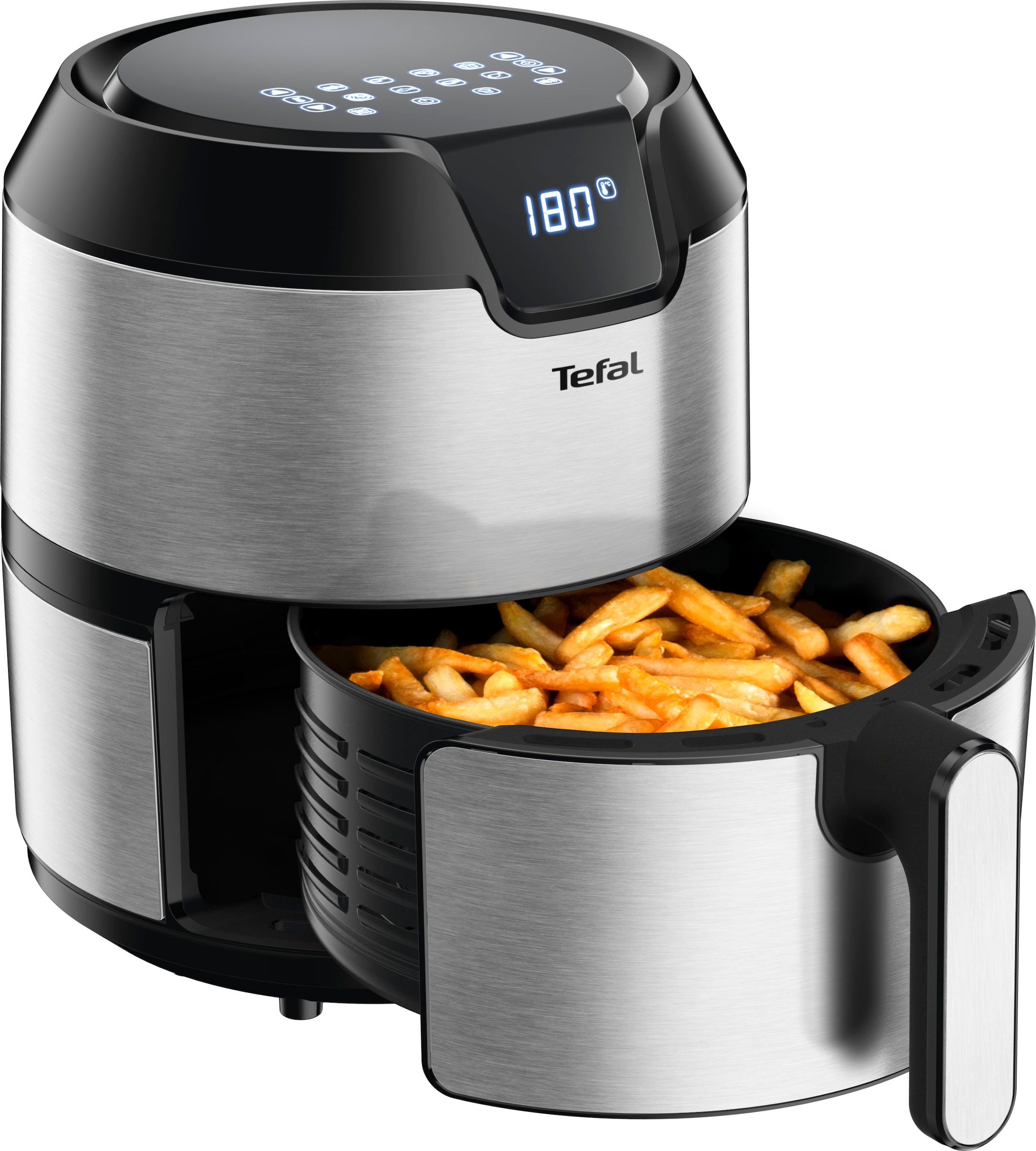 Tefal Heißluftfritteuse »EY401D Easy Fry BAUR Timer, 4,2 1500 W, Fett/Öl Programme, ohne automatische XL«, | 8 bestellen L Deluxe Fassungsvermögen