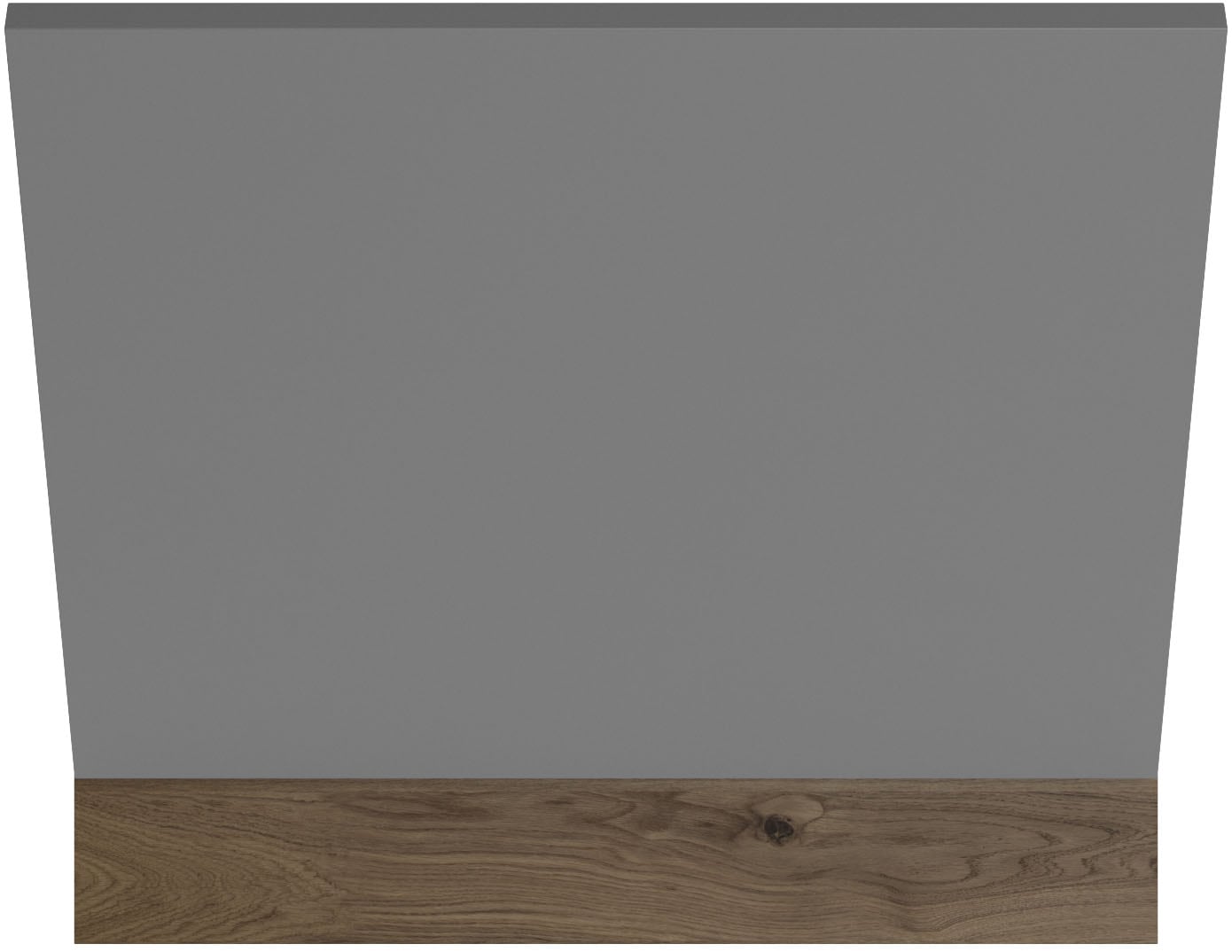 wiho Küchen Frontblende »Elba, für teilintegrierte Einbaugeschirrspüler« Maße (B/H): 59,4/56,5 cm