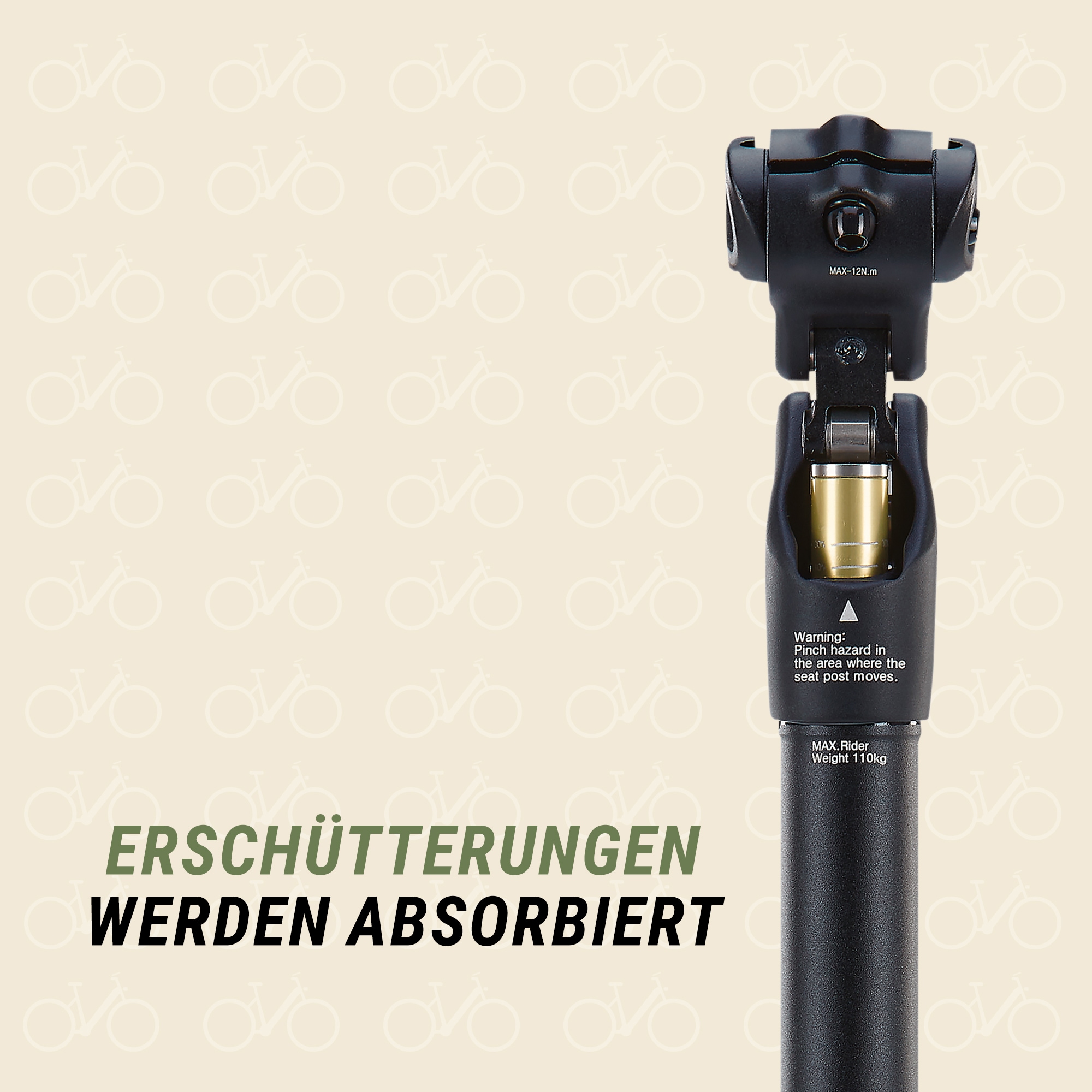 Prophete Sattelstütze »Parallelogramm Federsattelstütze«