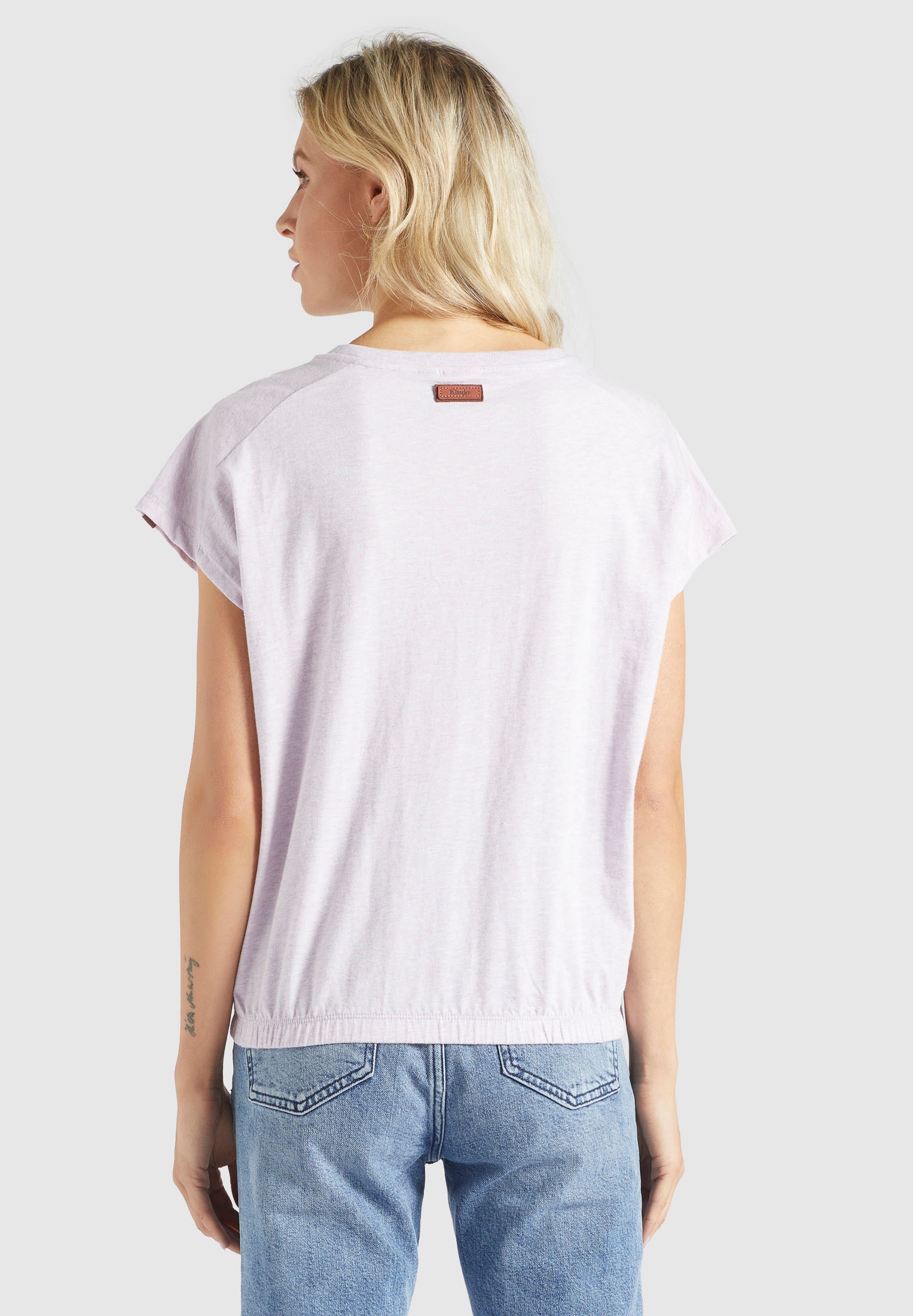 khujo T-Shirt »MARIKA«, aus weichem Jersey im Loose Fit