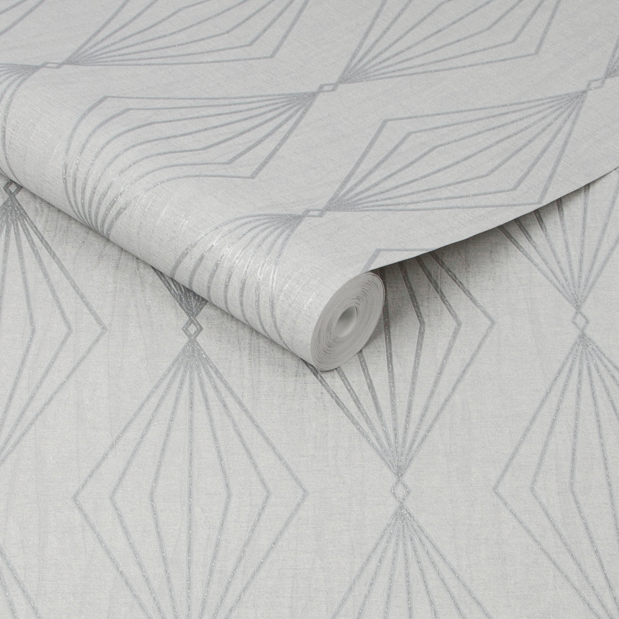 Boutique Vliestapete »Marquise Geo«, geometrisch, Dunkelgrün - 10mx52cm