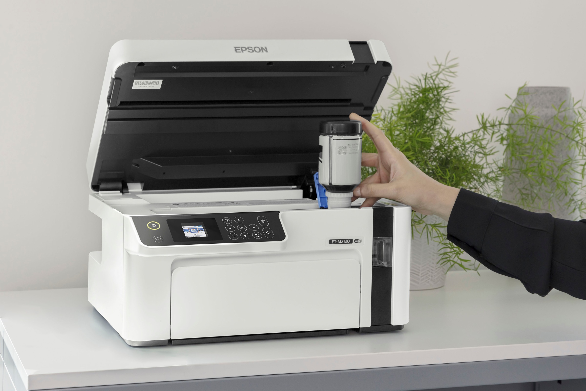 Epson Tintenstrahldrucker »EcoTank ET-M2120« DIN-A4-Schwarzweiß-Multifunktions-Tintentankdrucker