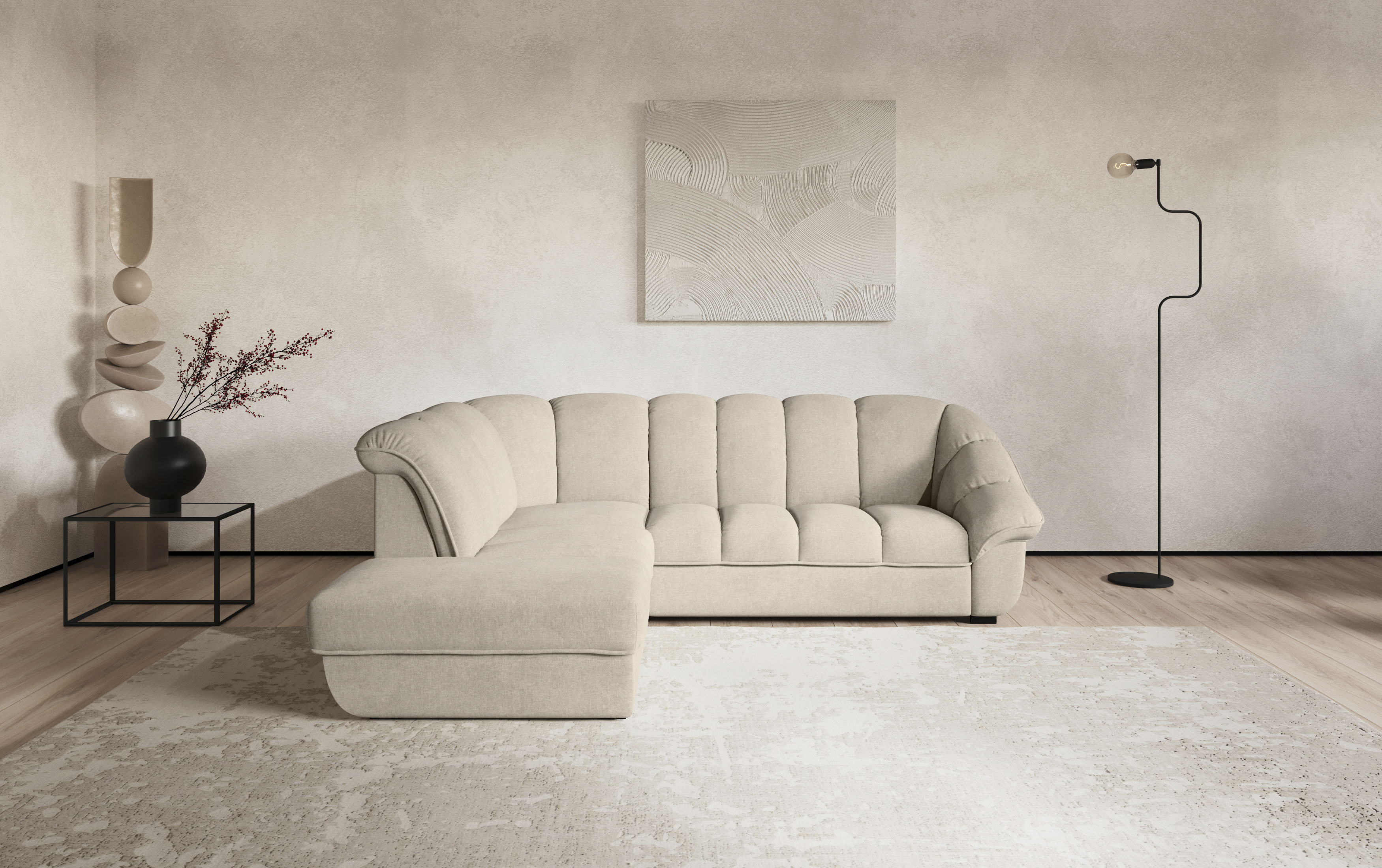 COTTA Ecksofa "Mado, Breite 260 cm" verschiedene Sofas individuell kombinierbar
