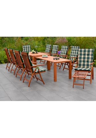 MERXX Garten-Essgruppe »Comodoro« (Set 21 tl...