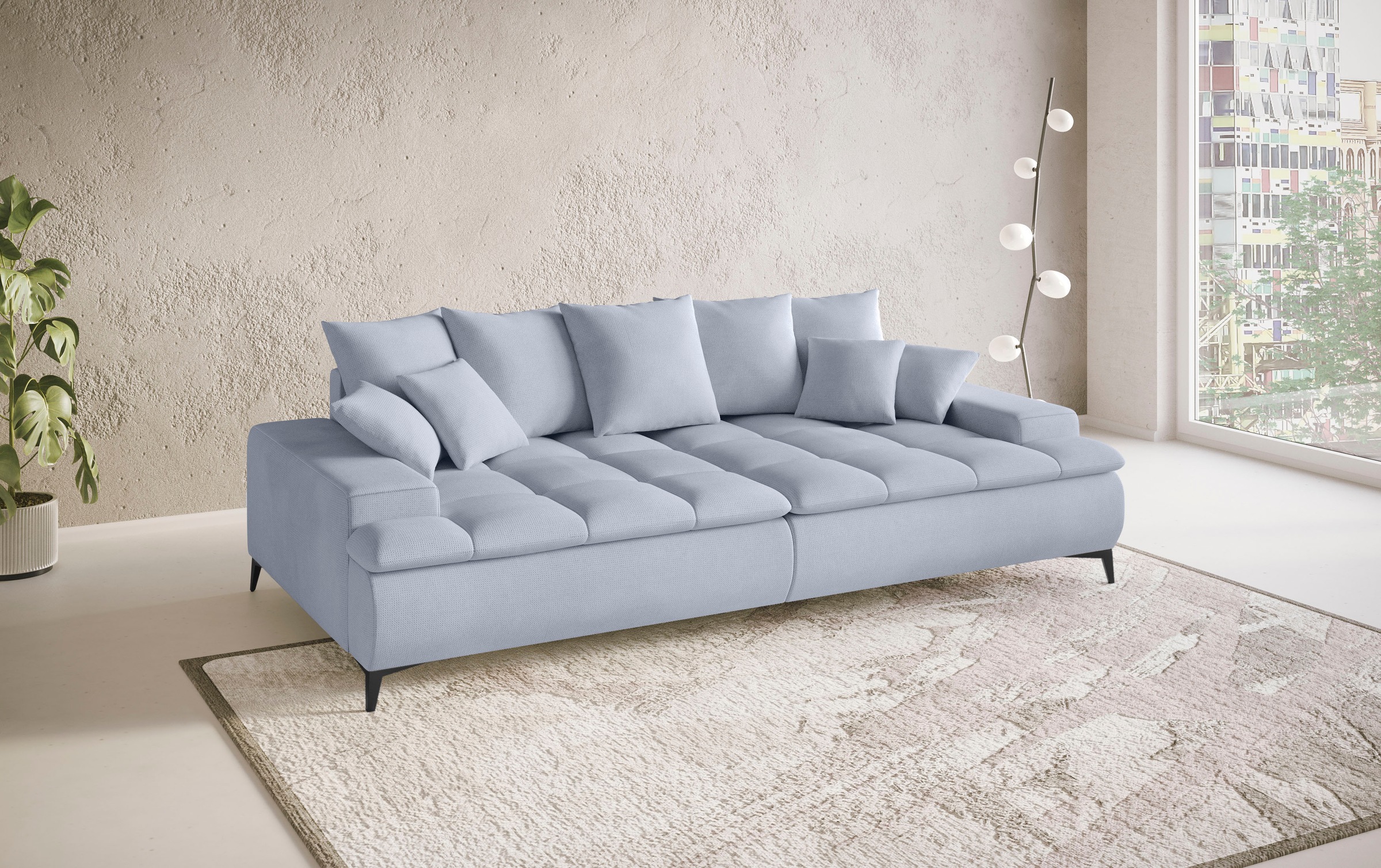 Mr. Couch Big-Sofa »Haiti III«, Mit Kaltschaum, bis 140 kg belastbar