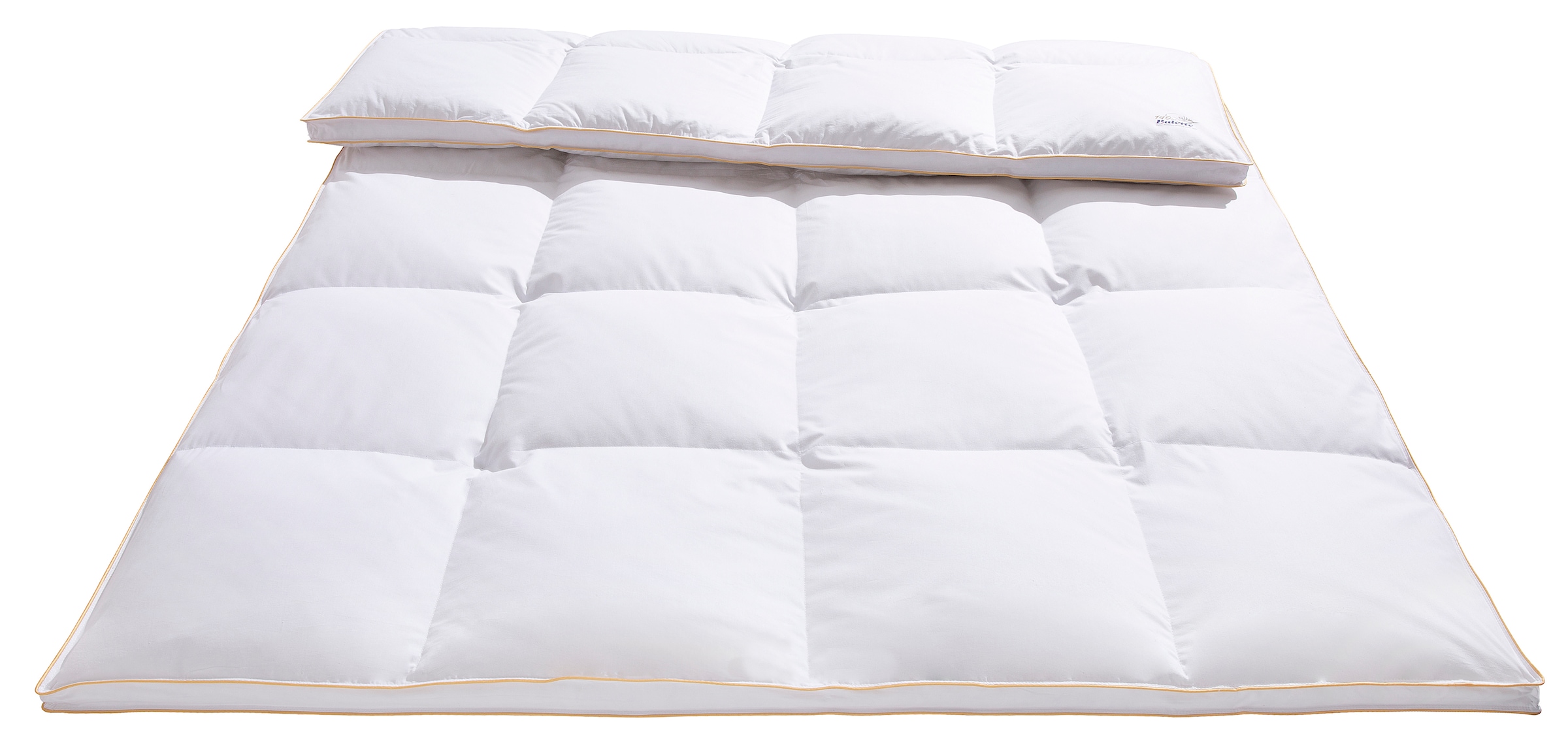 Balette Daunenbettdecke "Edition 140 Jahre, Bettdecken für Sommer & Winter, Ganzjahresdecke" extrawarm Füllung 100% Daunen 1 Stk. tlg. Bettdecke 135x200 cm, 155x220 cm & weitere Größen, Made in Germany