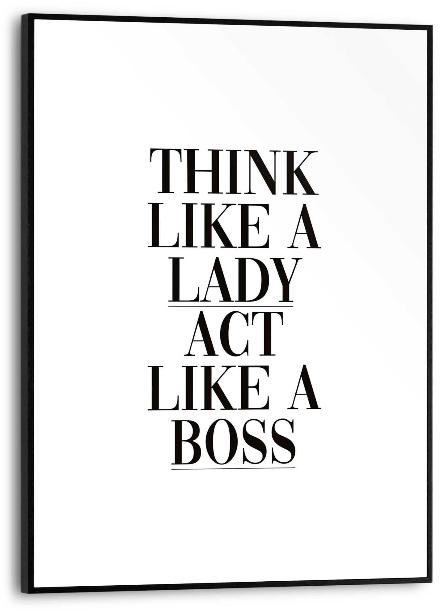 Reinders! Poster »Lady Boss«