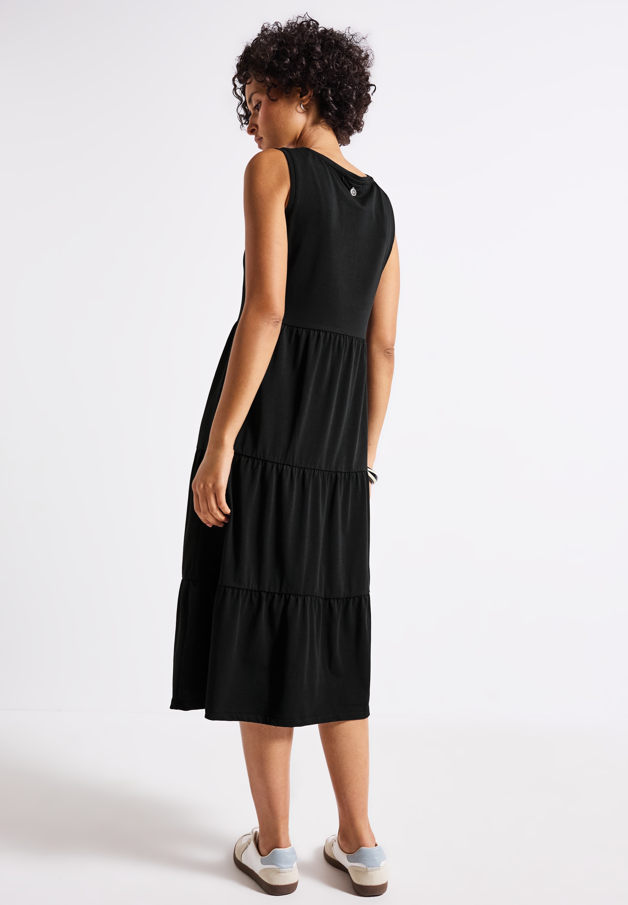 STREET ONE Jerseykleid, in Unifarbe