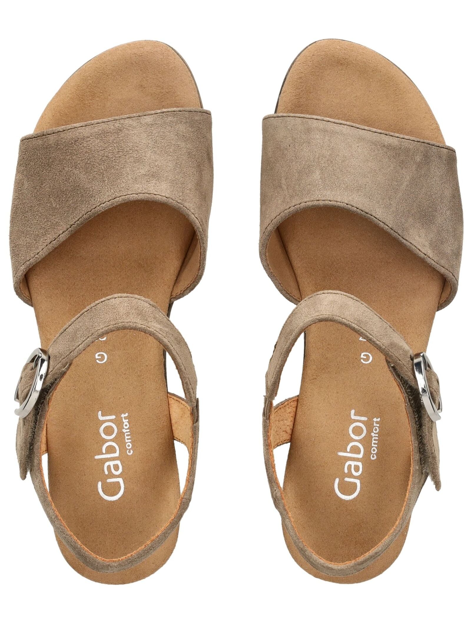 Gabor Comfort Riemchensandale »Gabor Comfort Sandalen Veloursleder«