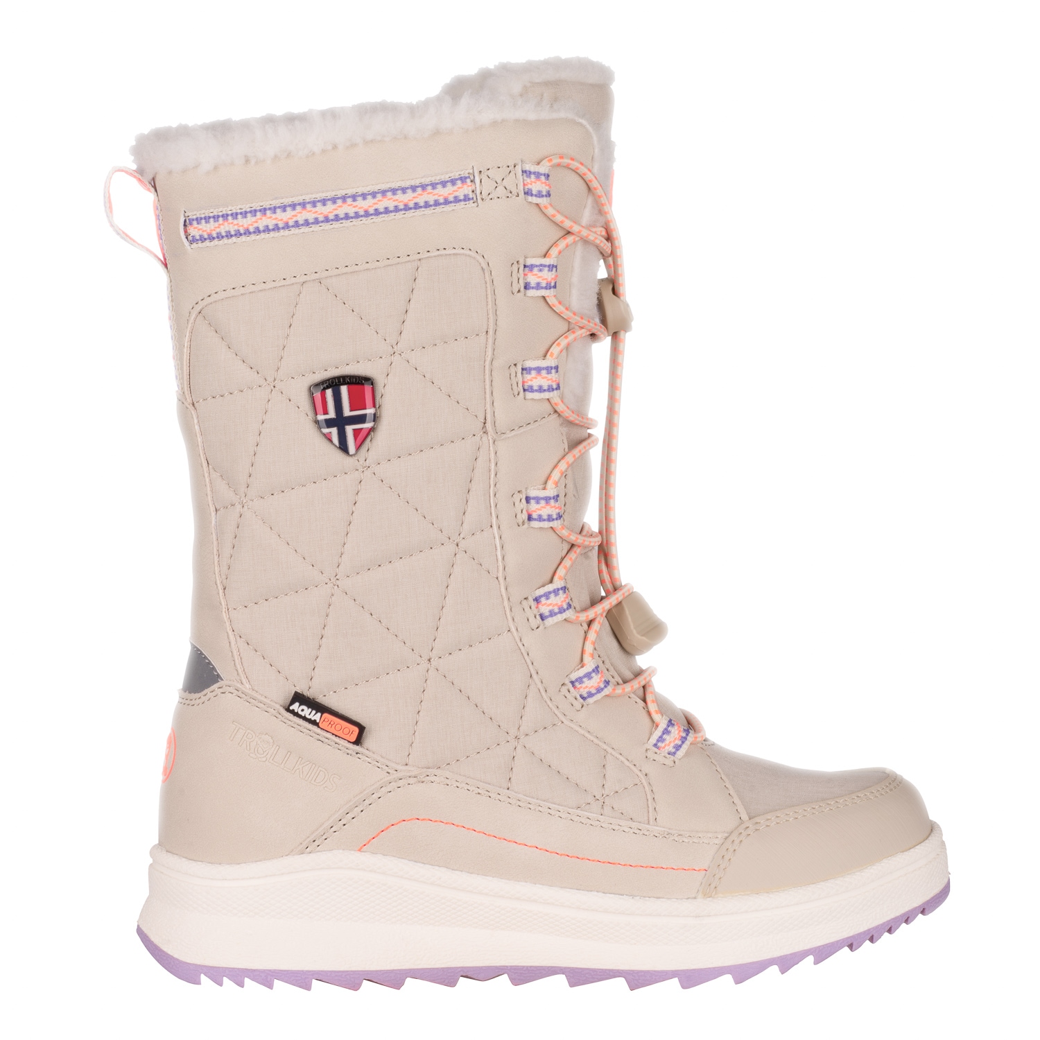 TROLLKIDS Winterstiefel »GIRLS ARENDAL WINTER BOOTS PRO«  wasserdicht, mit profiliertem Gummi-Laufsohlenmaterial
