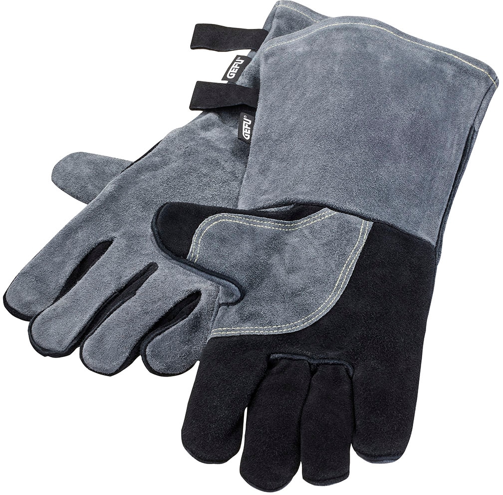 GEFU Grillhandschuhe "BBQ" atmungsaktiv & komfortabel, Veloursleder günstig online kaufen