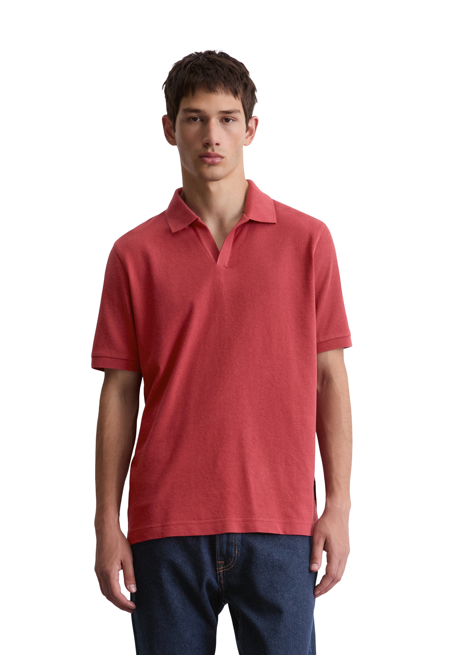 Marc OPolo Poloshirt "aus reiner Bio-Baumwolle" günstig online kaufen