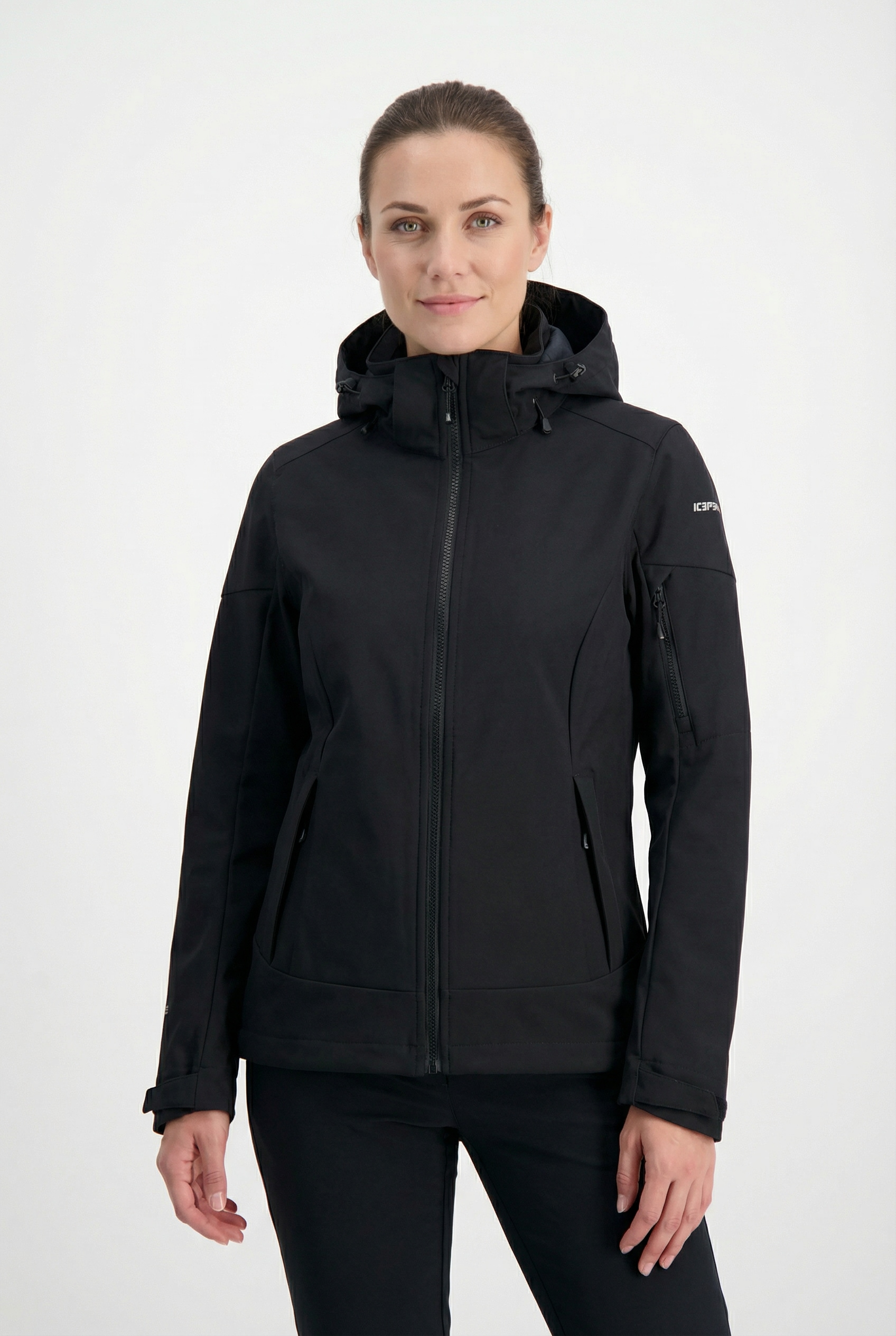 Icepeak Softshelljacke "BATHGATE" wasserdicht, wasserabweisend, aus Polyester, atmungsaktiv