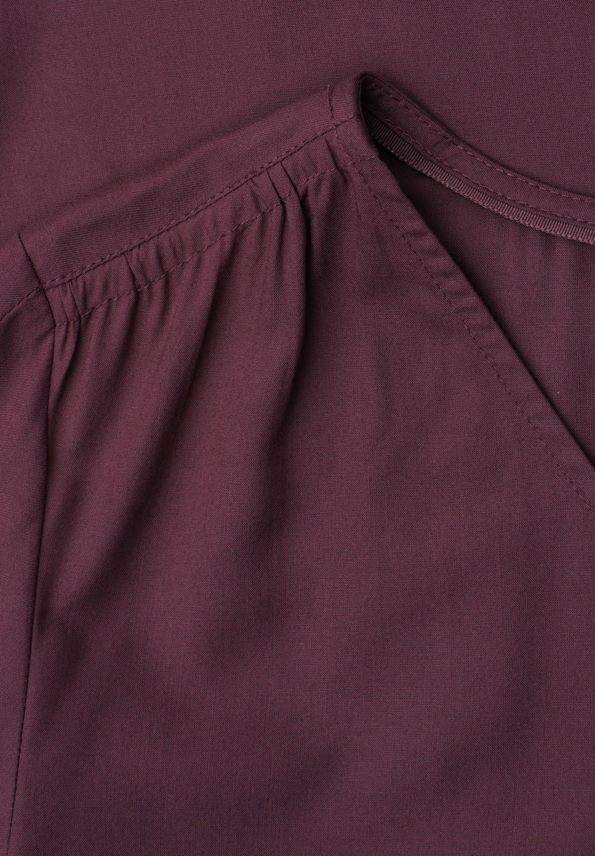 STREET ONE Shirtbluse mit V-Ausschnitt