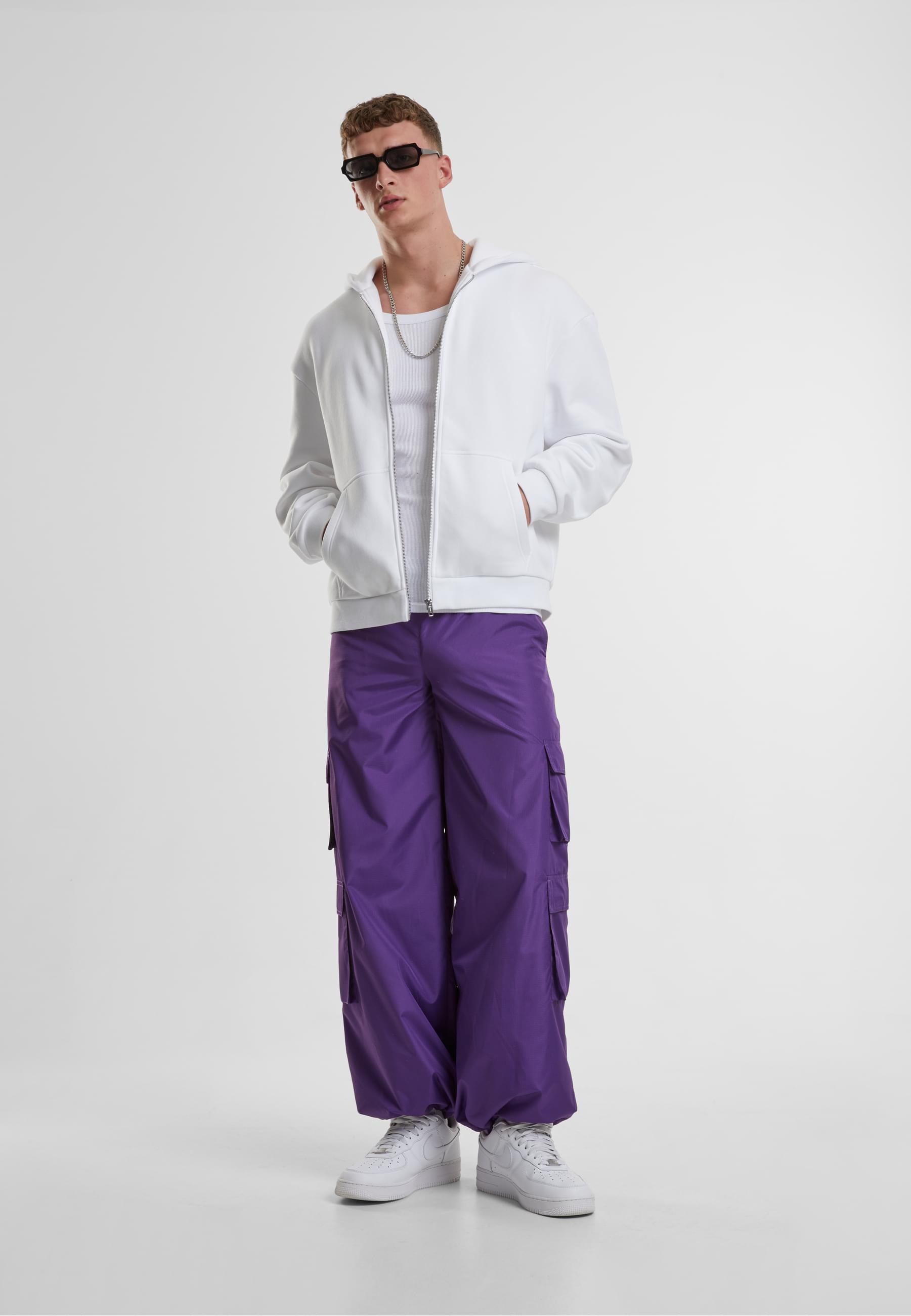 URBAN CLASSICS Outdoorjacke »Urban Classics Fluffy Zip Cardigan« 1 Stk. tlg. mit Kapuze