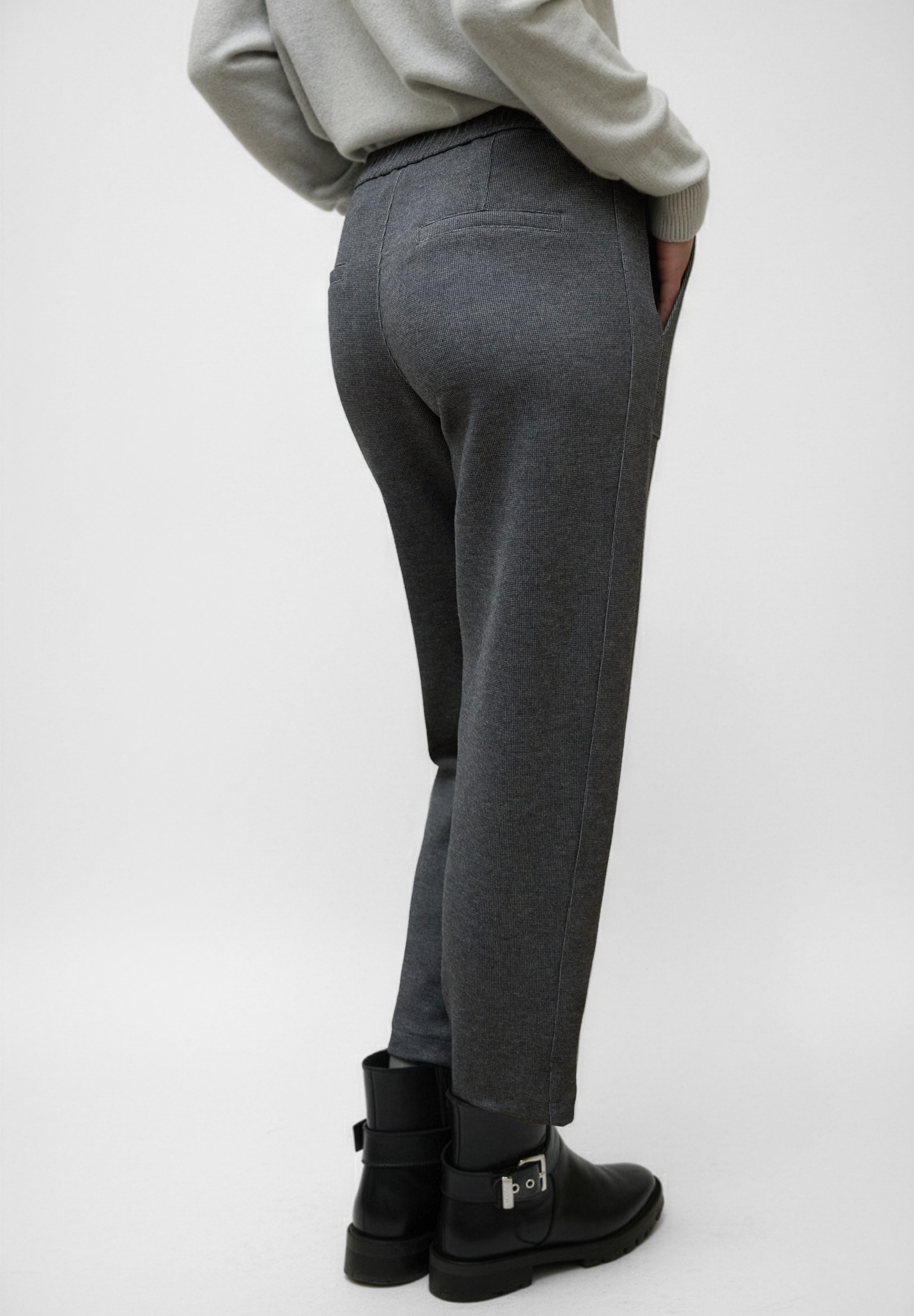 STREET ONE STUDIO Stoffhose  Middle Waist