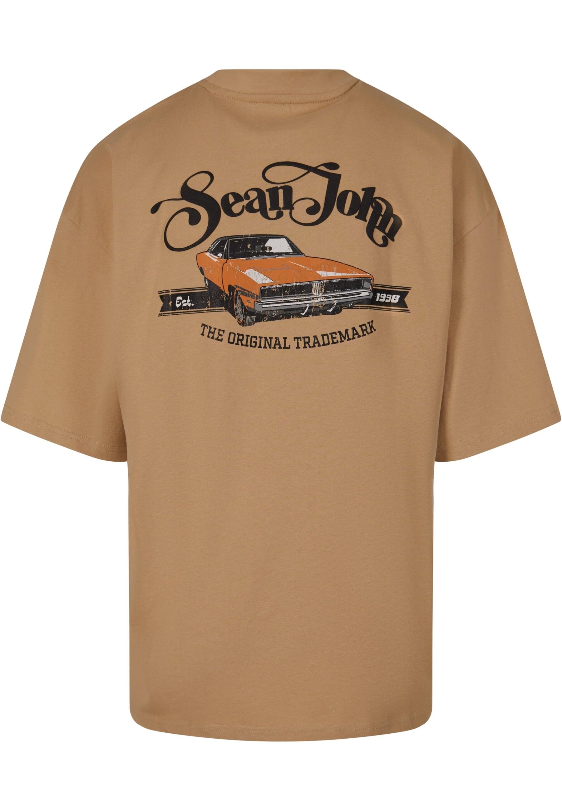 Sean John T-Shirt Sean John Script Logo Retro Car Backprint günstig online kaufen