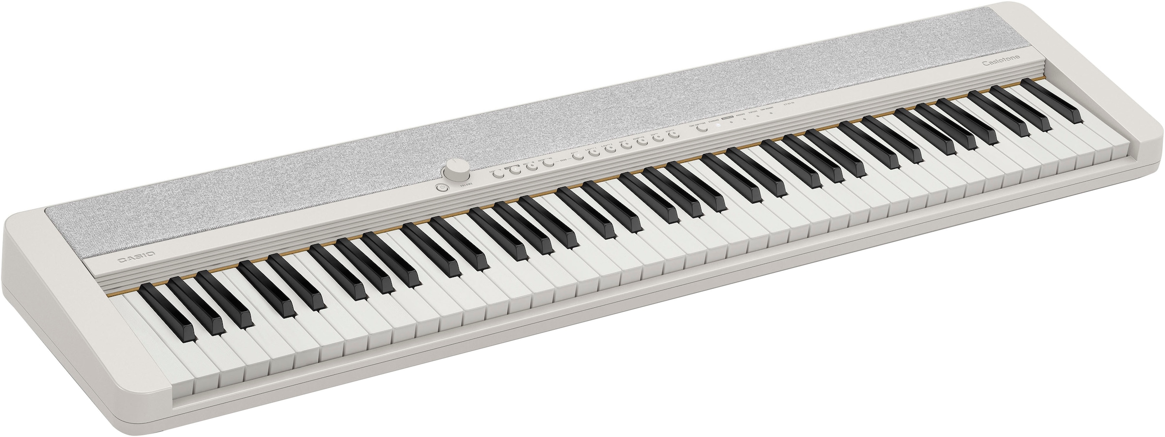 CASIO Home-Keyboard »CT-S1-76 weiß«, inkluisve Pedal und Stativ