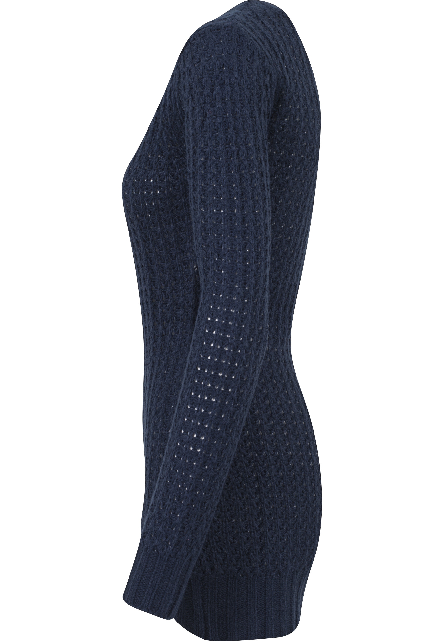 URBAN CLASSICS Sweatshirt »Urban Classics Damen Ladies Long Wideneck Sweater«, 1 Stk.
